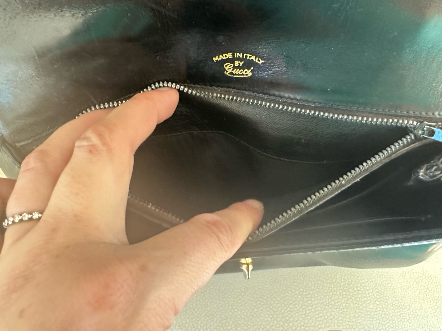 Vintage Gucci turn lock
