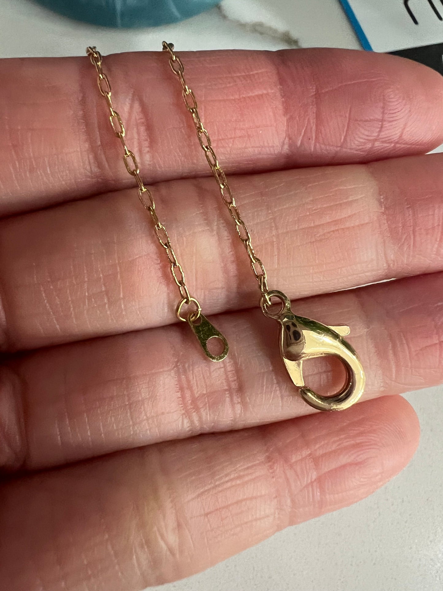 Upcycled Chanel perfume charm lariat necklace