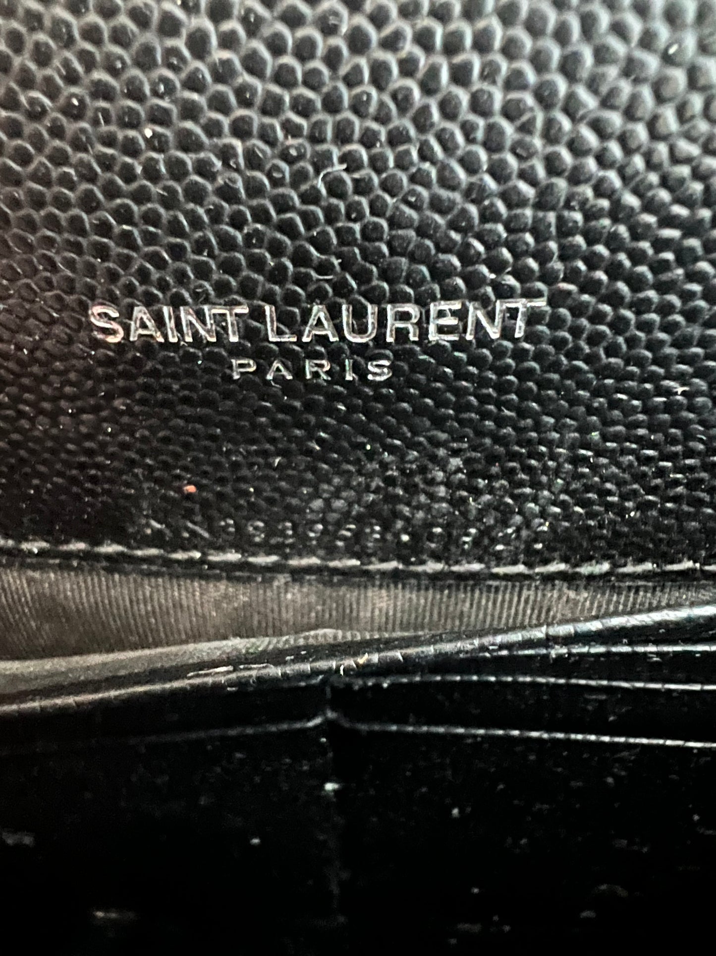 YSL cassandre envelope flap wallet on chain