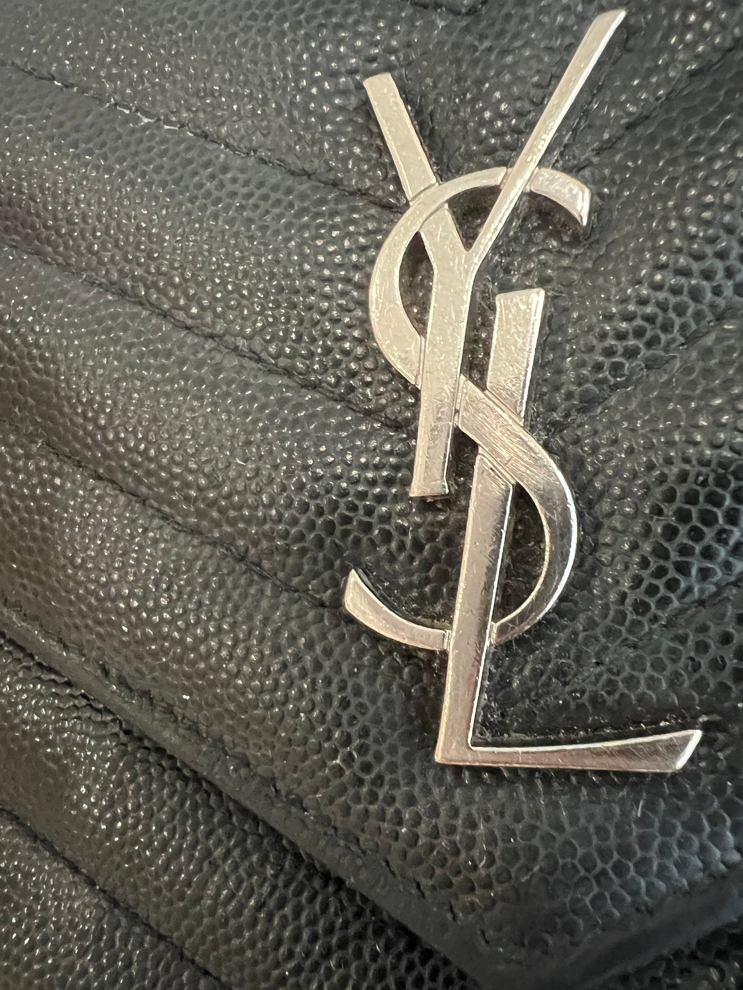 YSL cassandre envelope flap wallet on chain