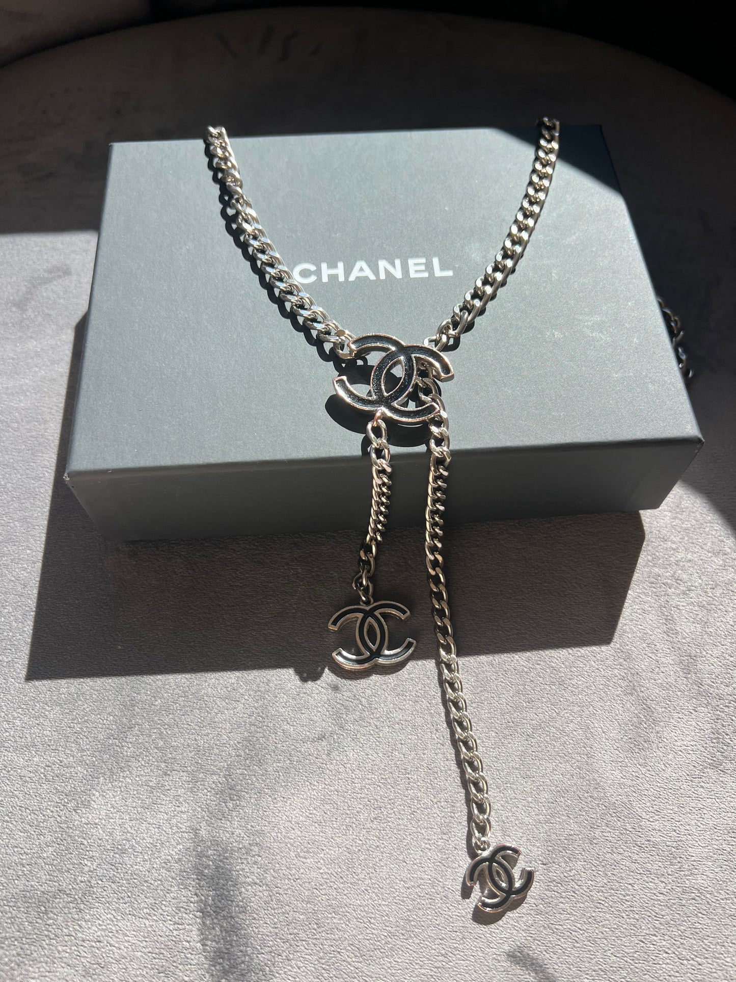 Chanel CC belt & necklace adjustable chain