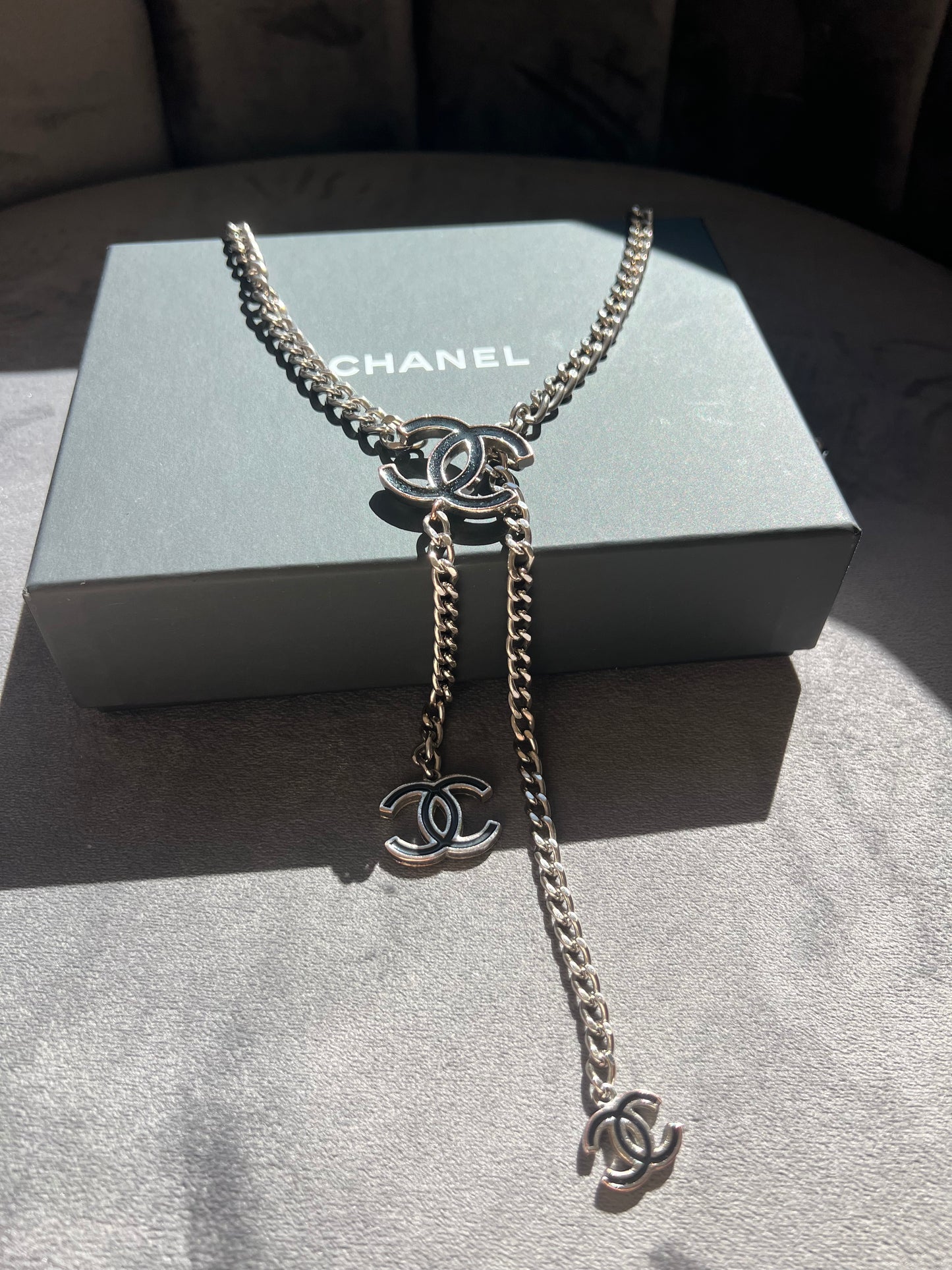Chanel CC belt & necklace adjustable chain