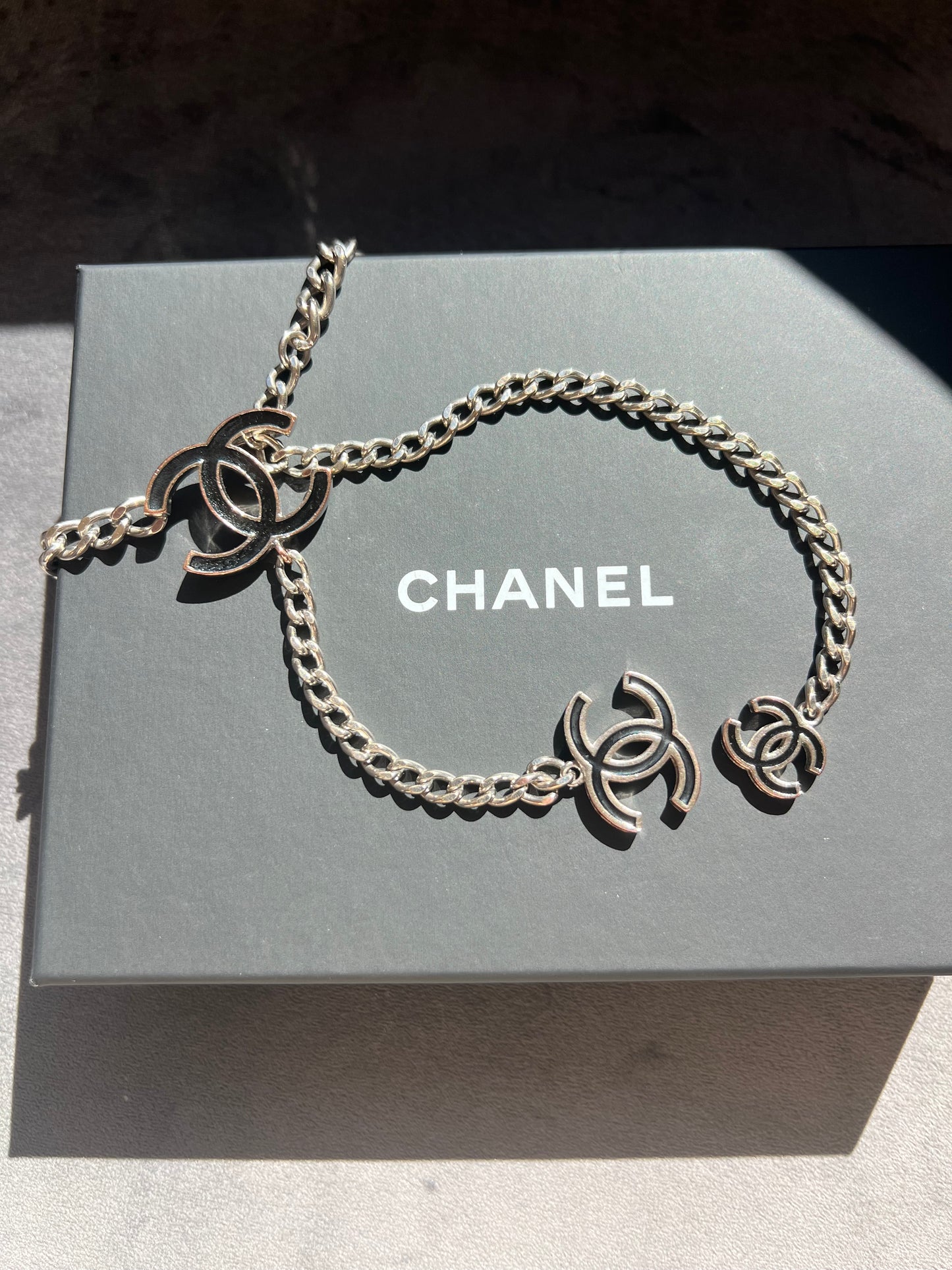 Chanel CC belt & necklace adjustable chain