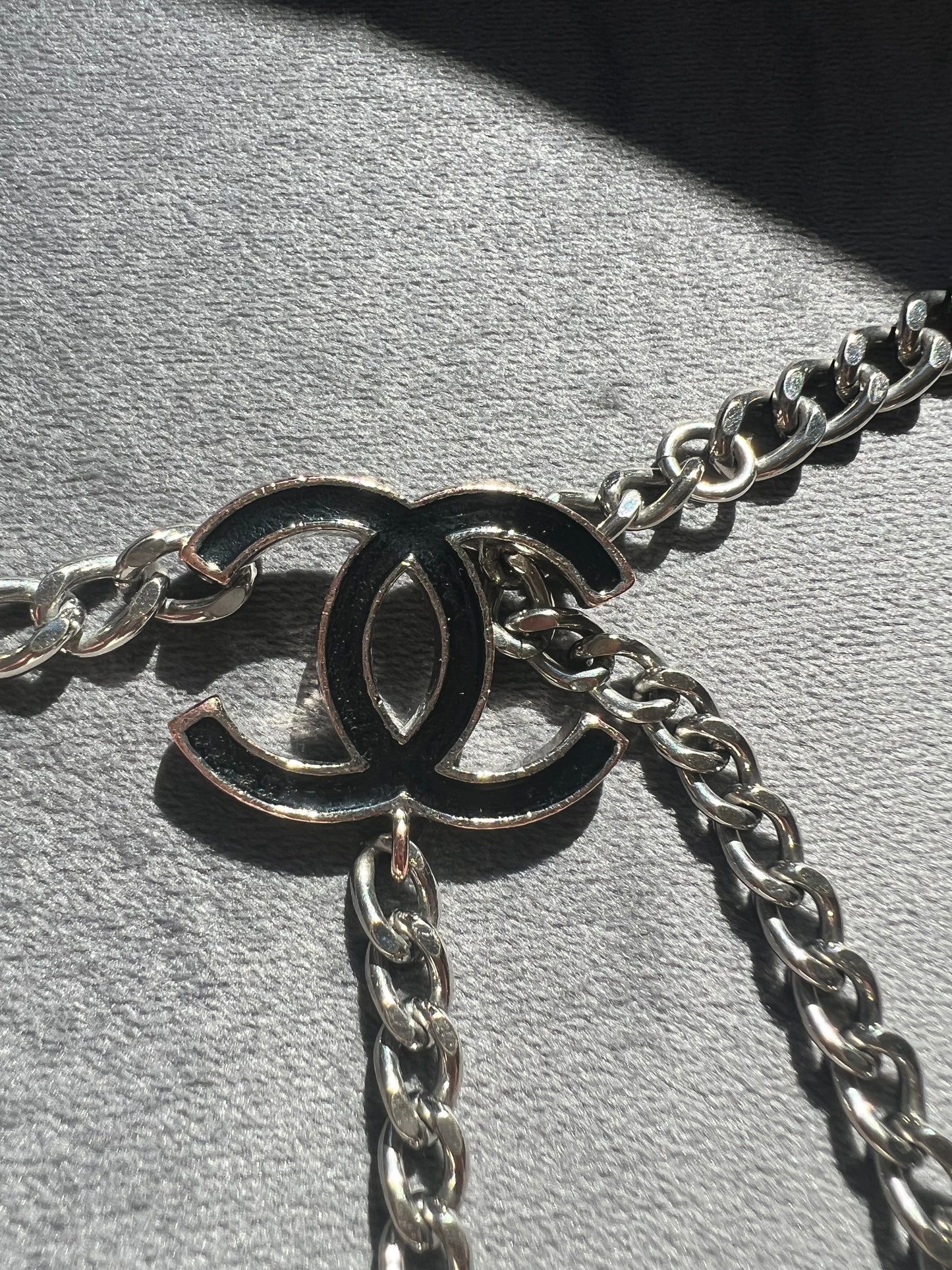 Chanel CC belt & necklace adjustable chain