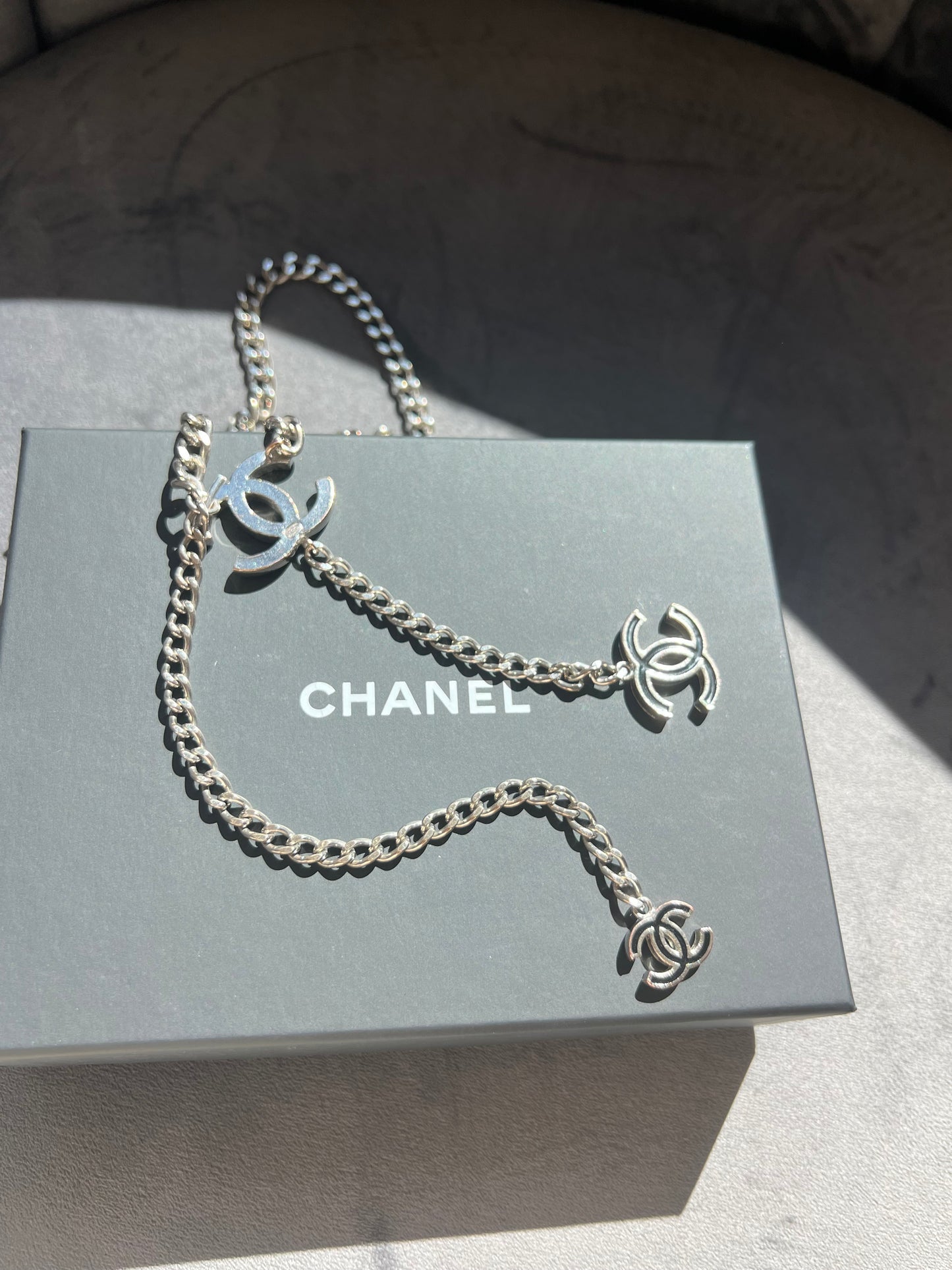 Chanel CC belt & necklace adjustable chain