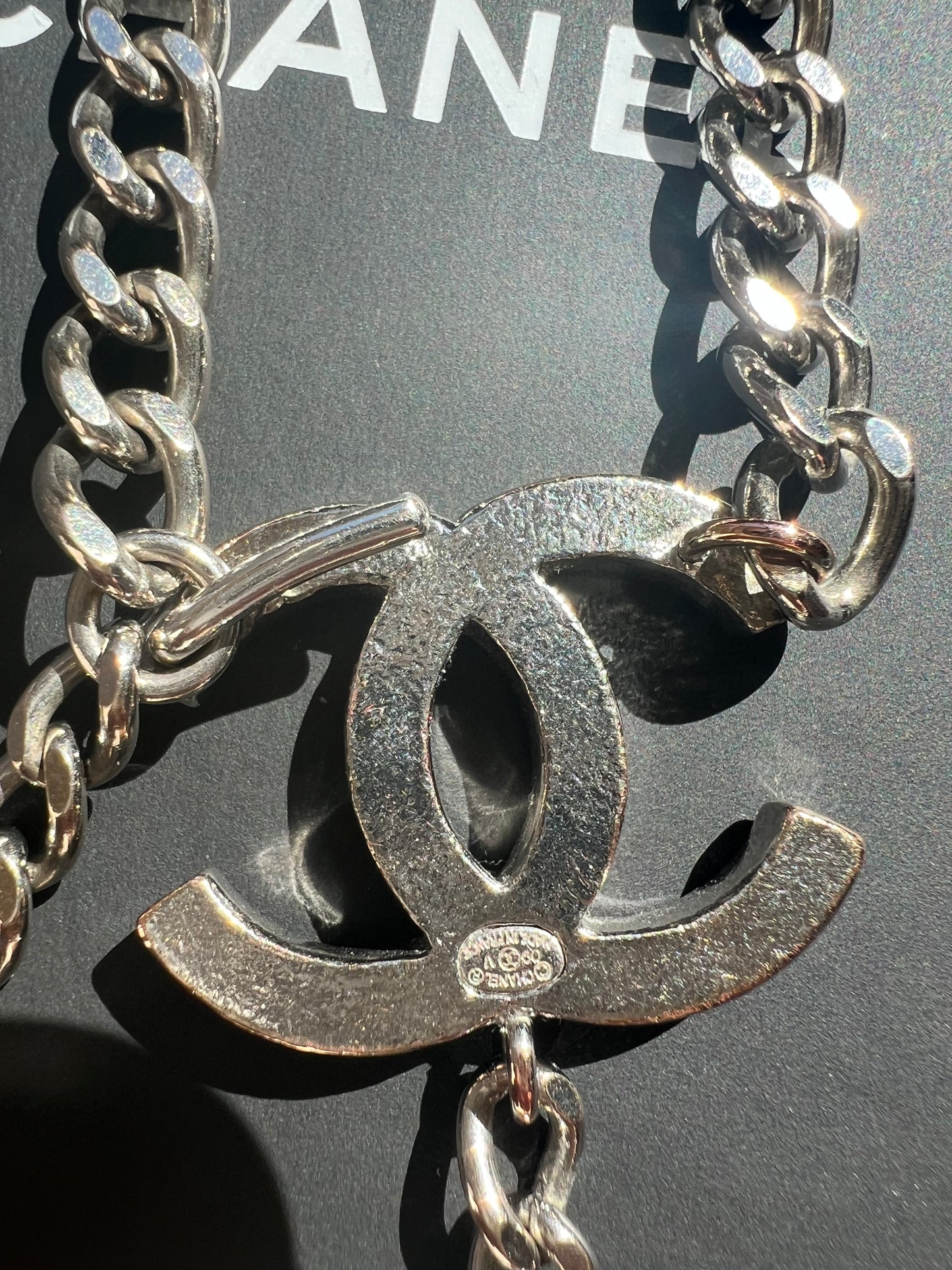 Chanel CC belt & necklace adjustable chain