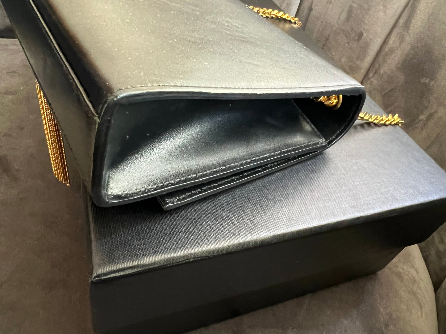 Yves Saint Laurent Medium Classic Monogram Kate Tassel Bag