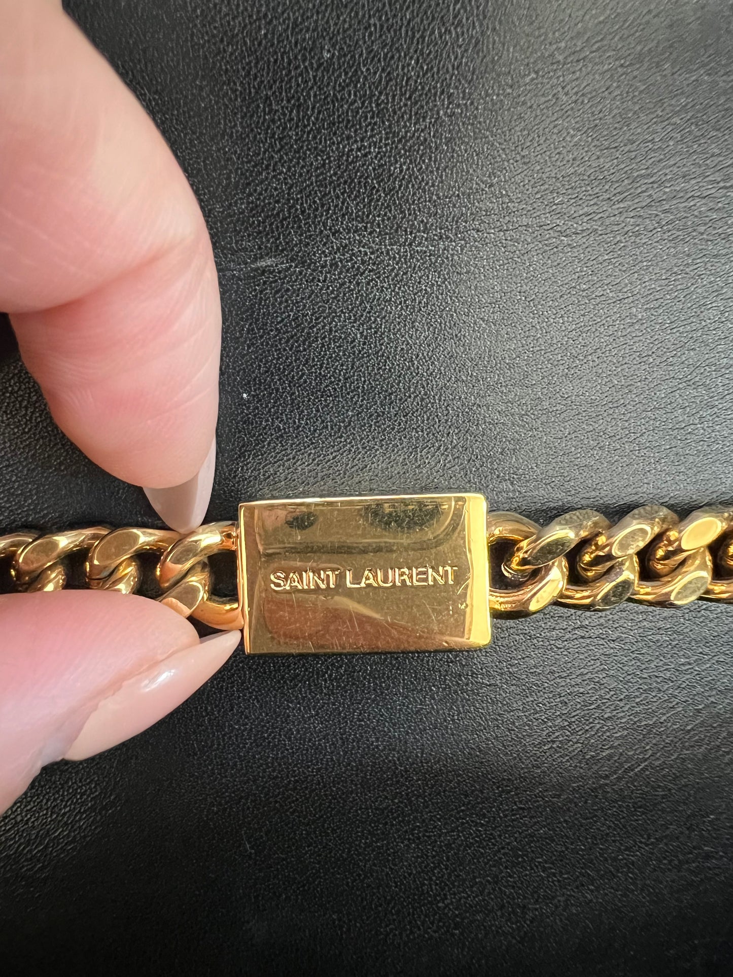 Yves Saint Laurent Medium Classic Monogram Kate Tassel Bag