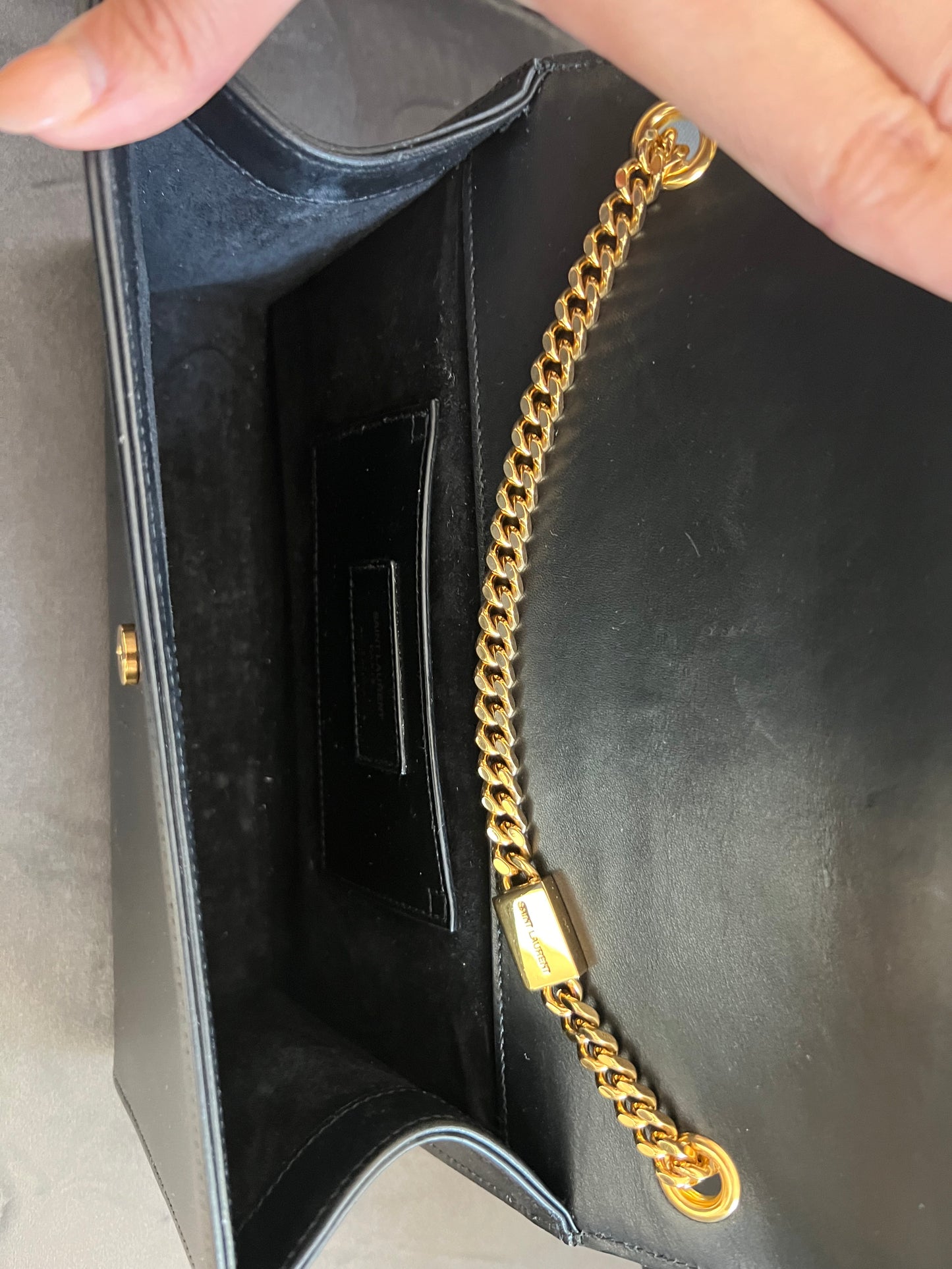 Yves Saint Laurent Medium Classic Monogram Kate Tassel Bag