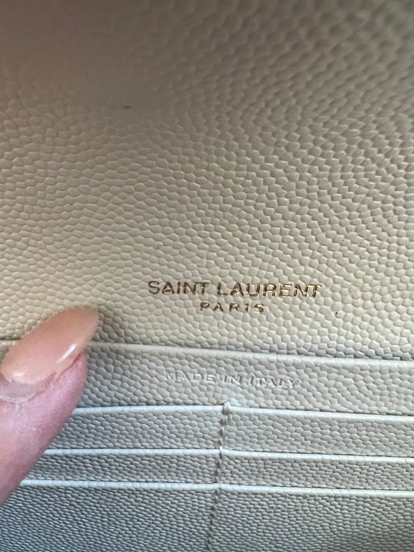 Crema YSL cassandre flap wallet on chain