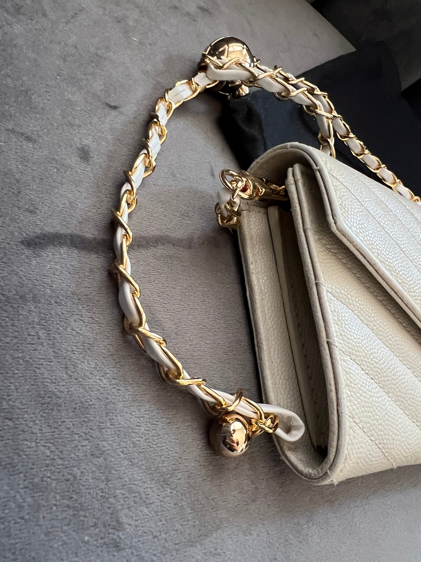 Crema YSL cassandre flap wallet on chain