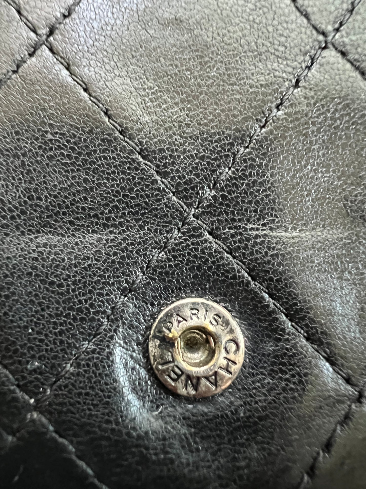 CHANEL Matelasse gusseted flap wallet on chain