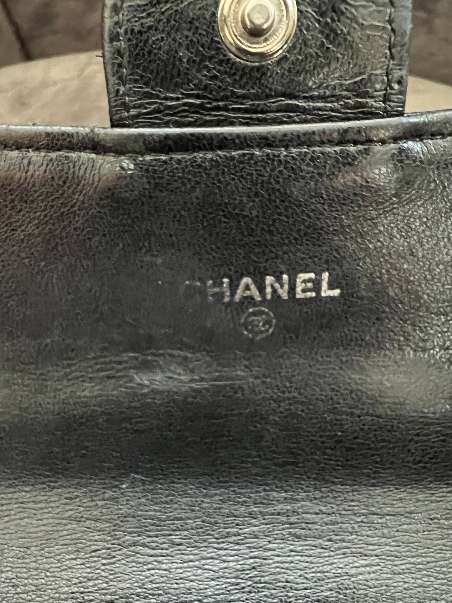 CHANEL Matelasse gusseted flap wallet on chain