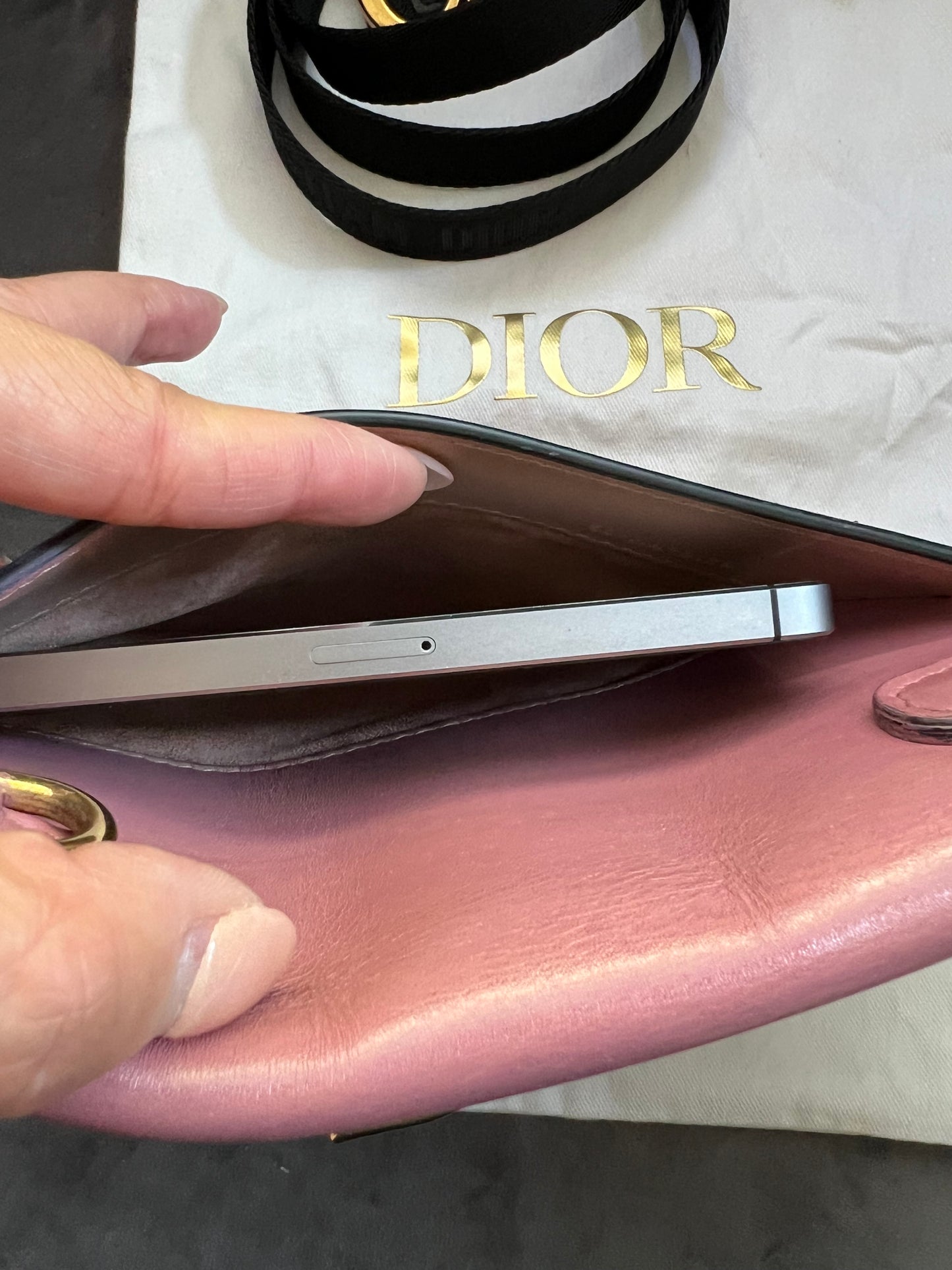 Dior saddle belt bag & shoulder bag