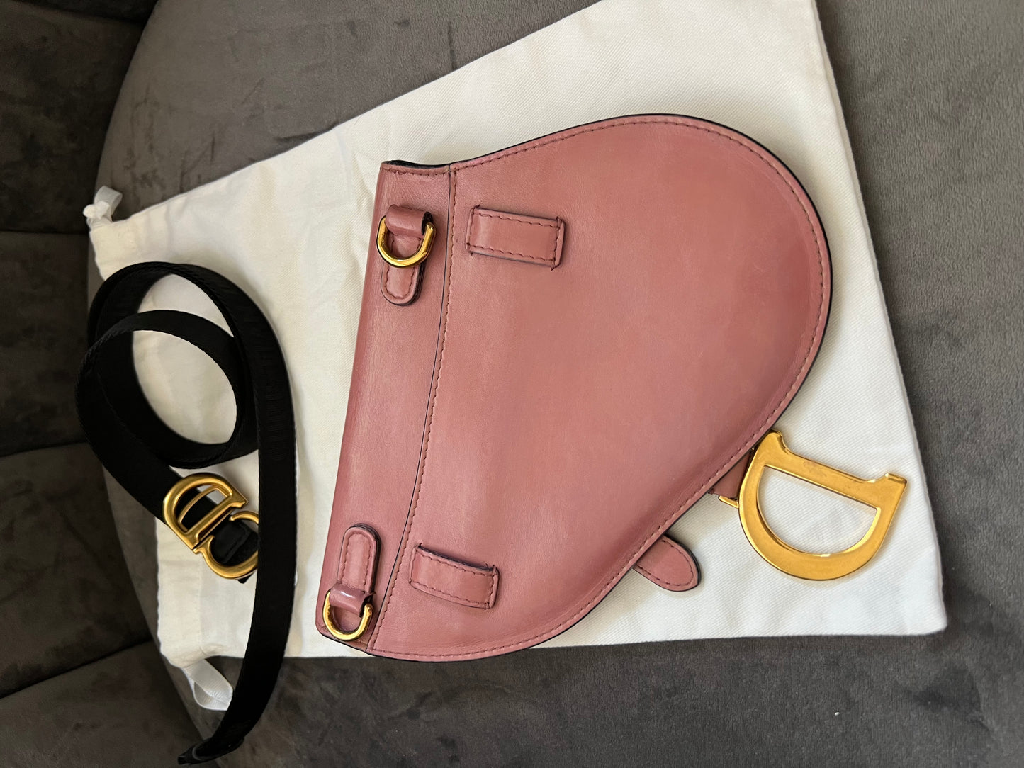 Dior saddle belt bag & shoulder bag