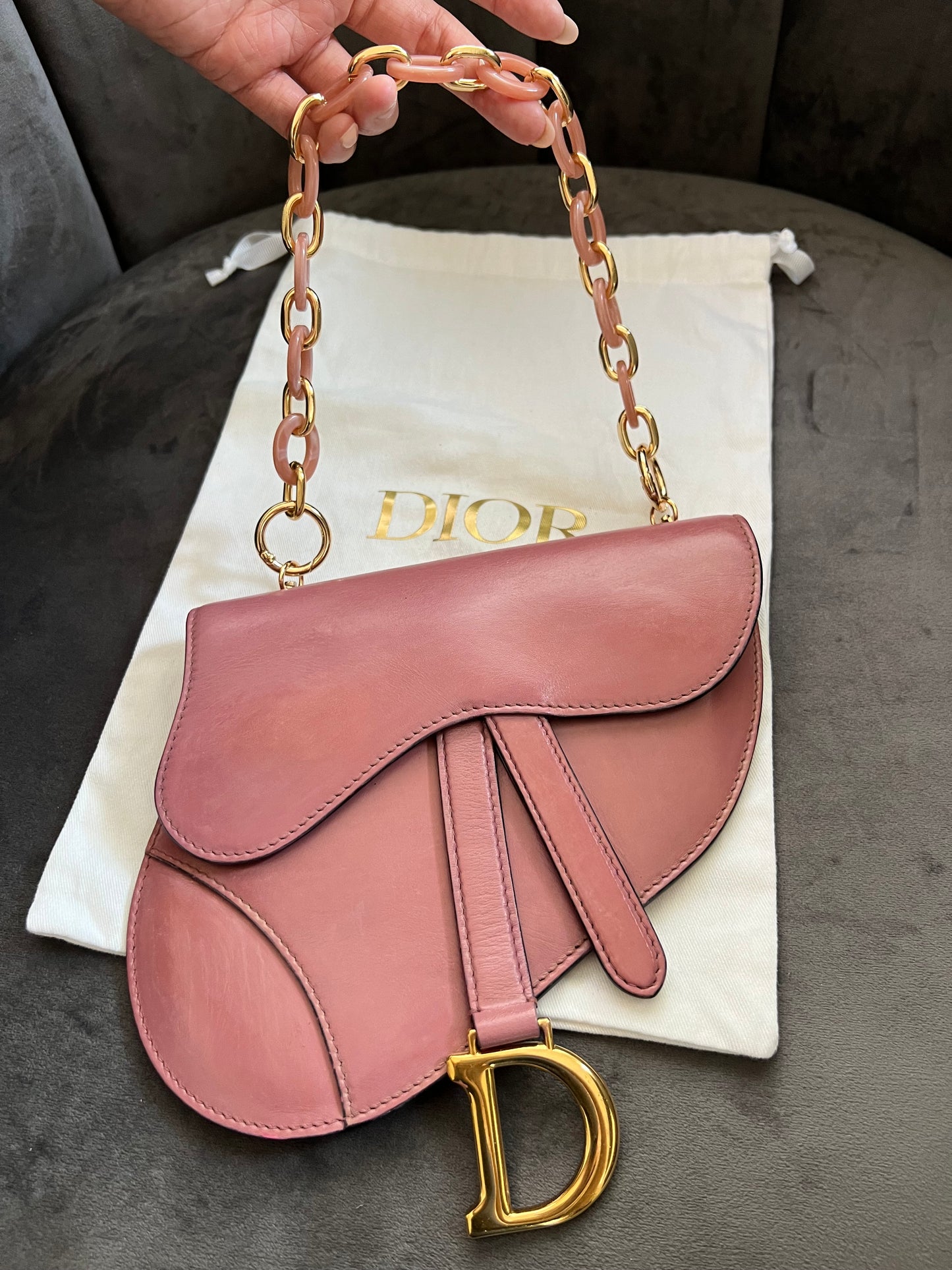 Dior saddle belt bag & shoulder bag