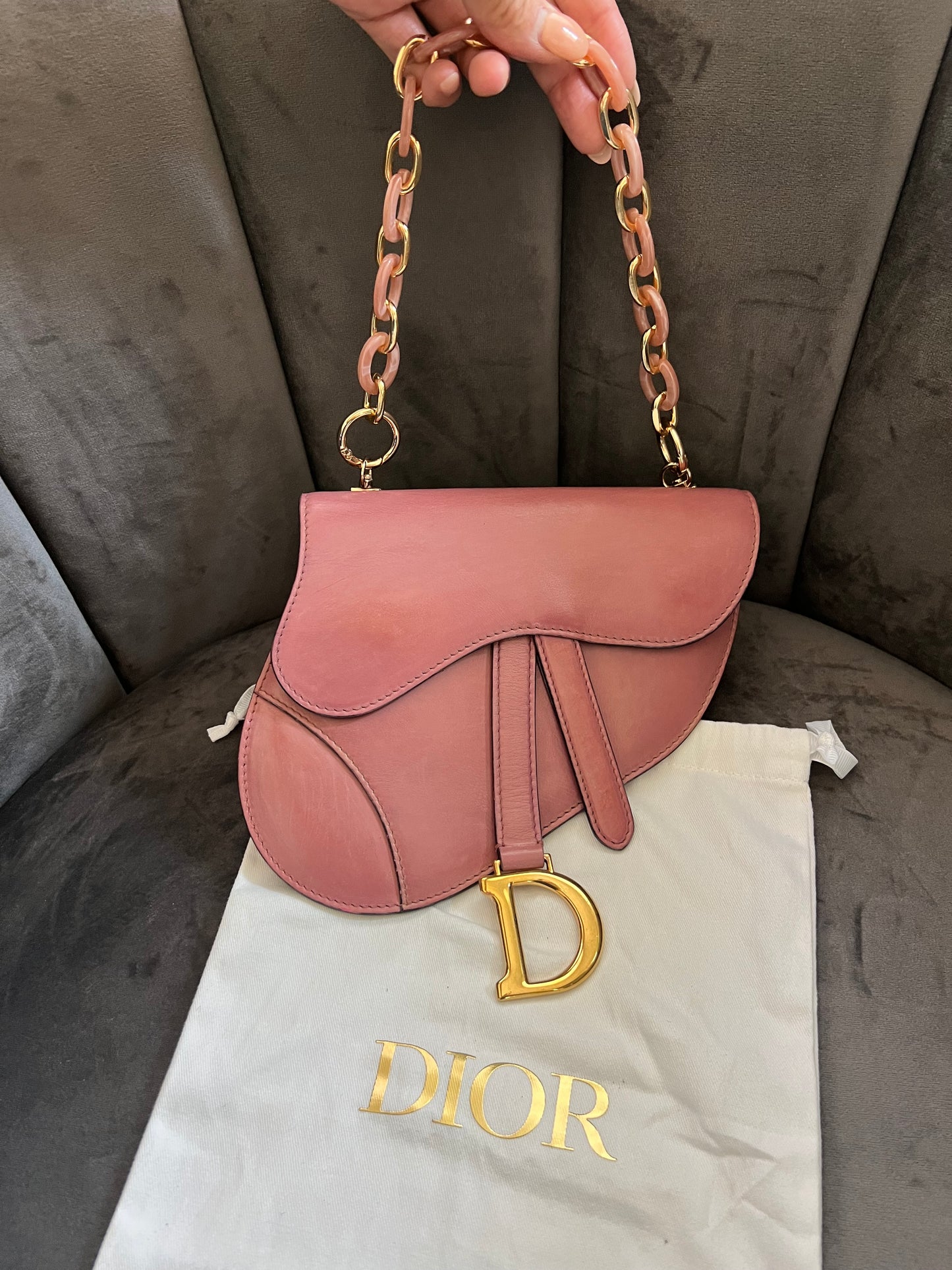 Dior saddle belt bag & shoulder bag