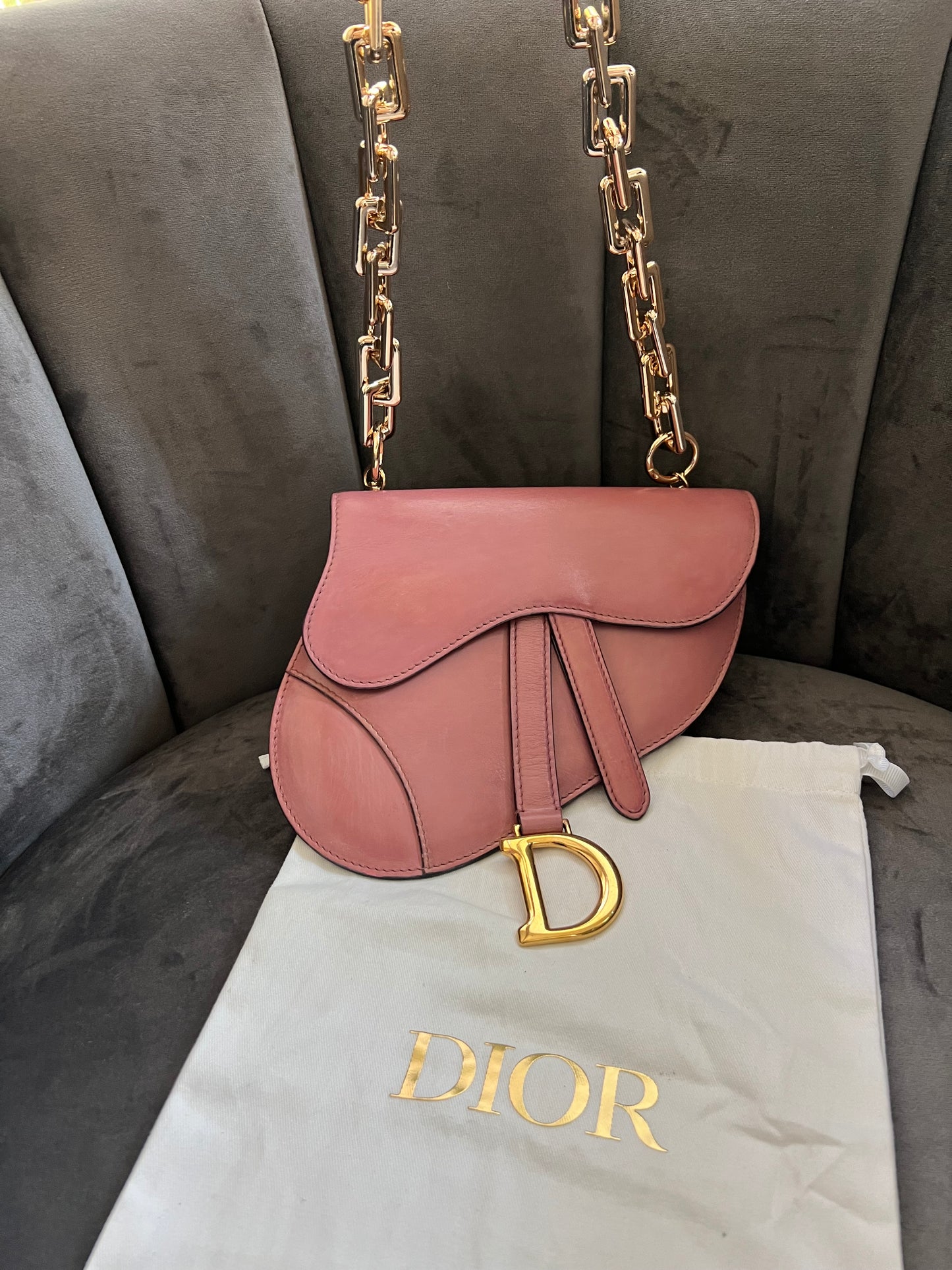 Dior saddle belt bag & shoulder bag