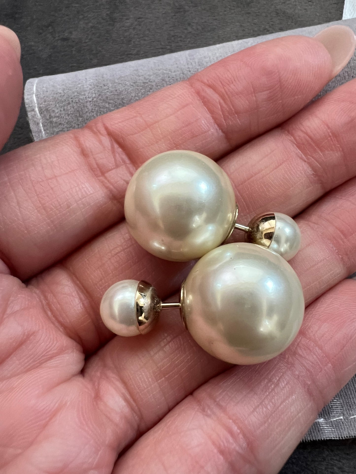 Dior Tribales earrings pearl
