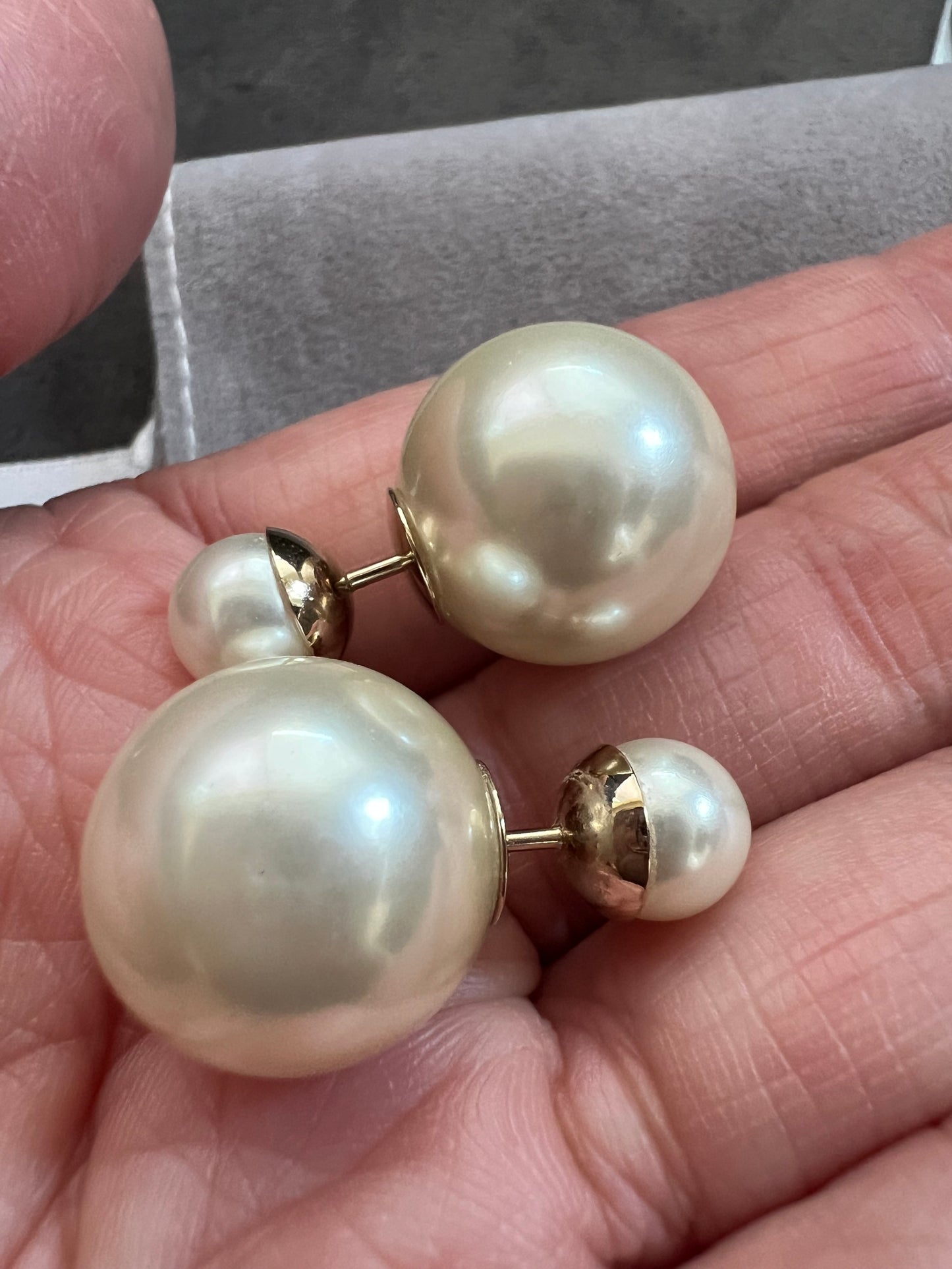 Dior Tribales earrings pearl