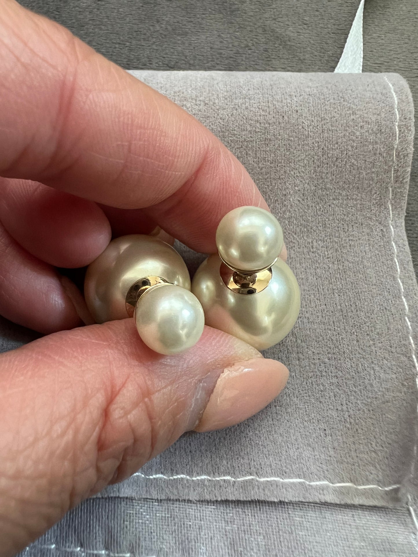 Dior Tribales earrings pearl