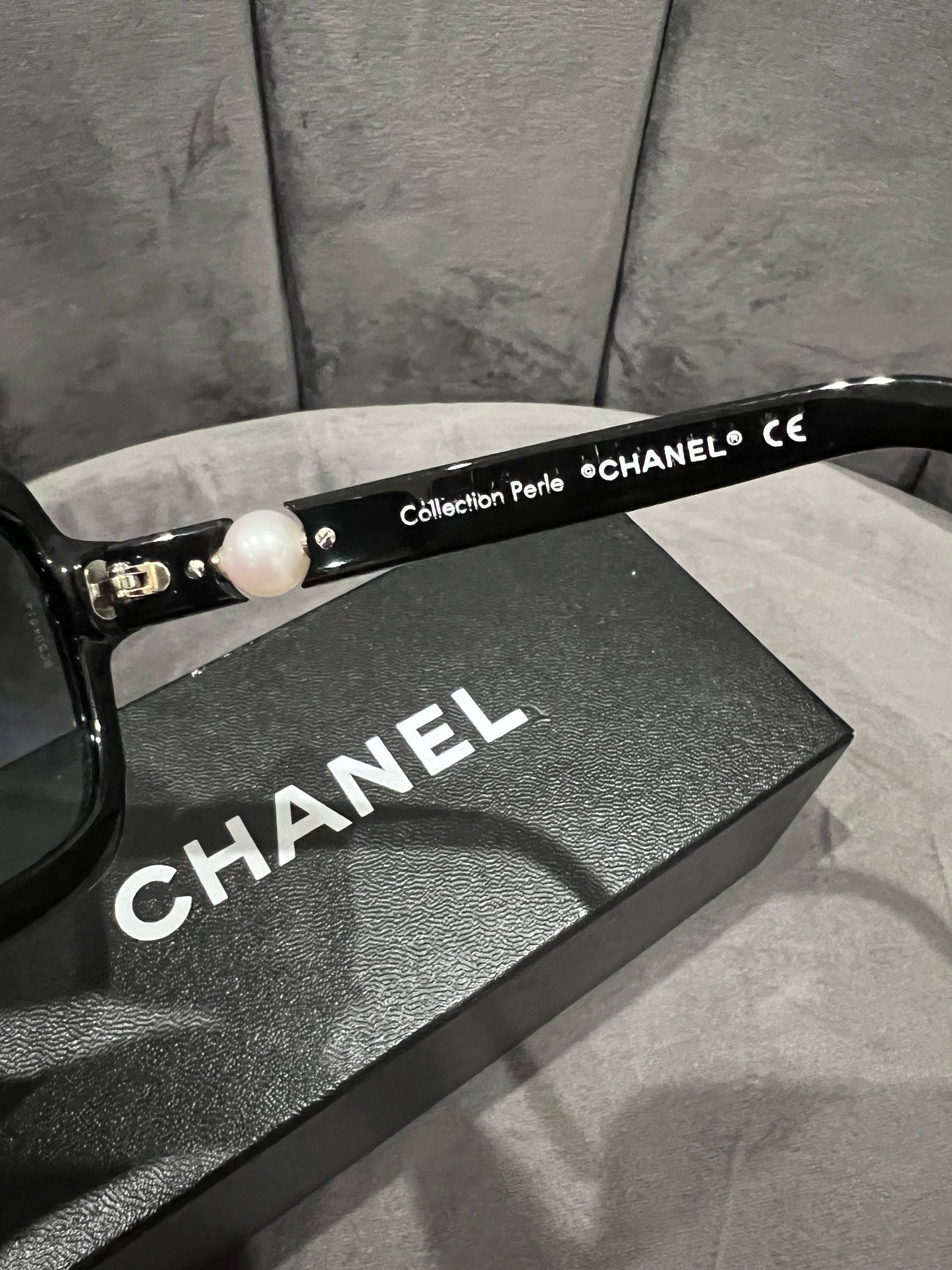 Chanel Pearl Sunglasses 5132-H Black