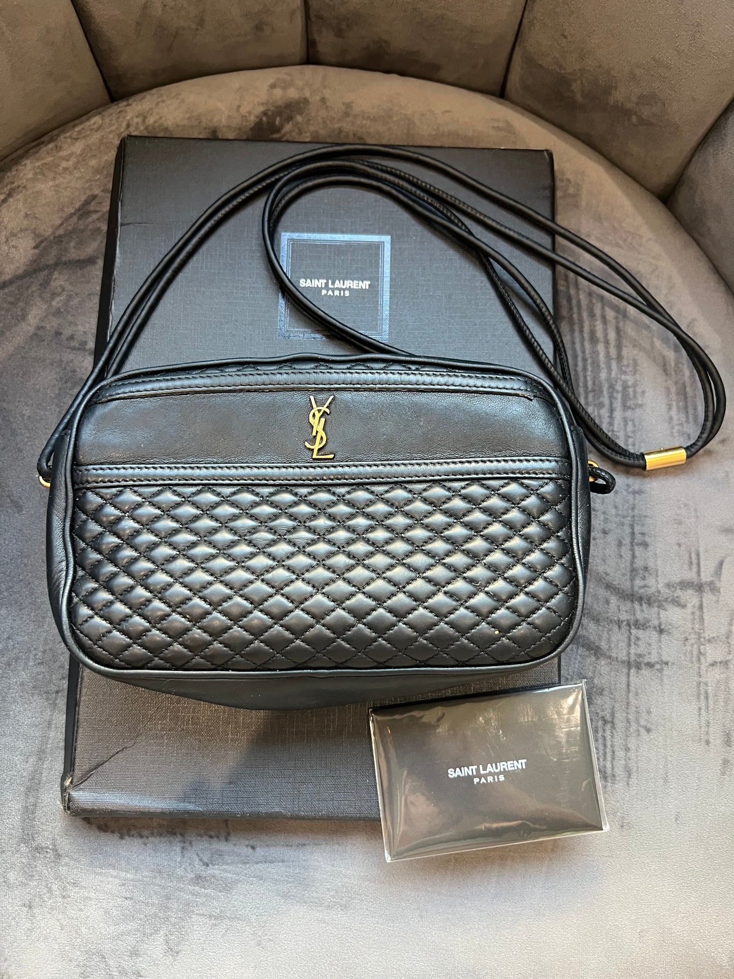 Yves Saint Laurent Victoire Camera Bag