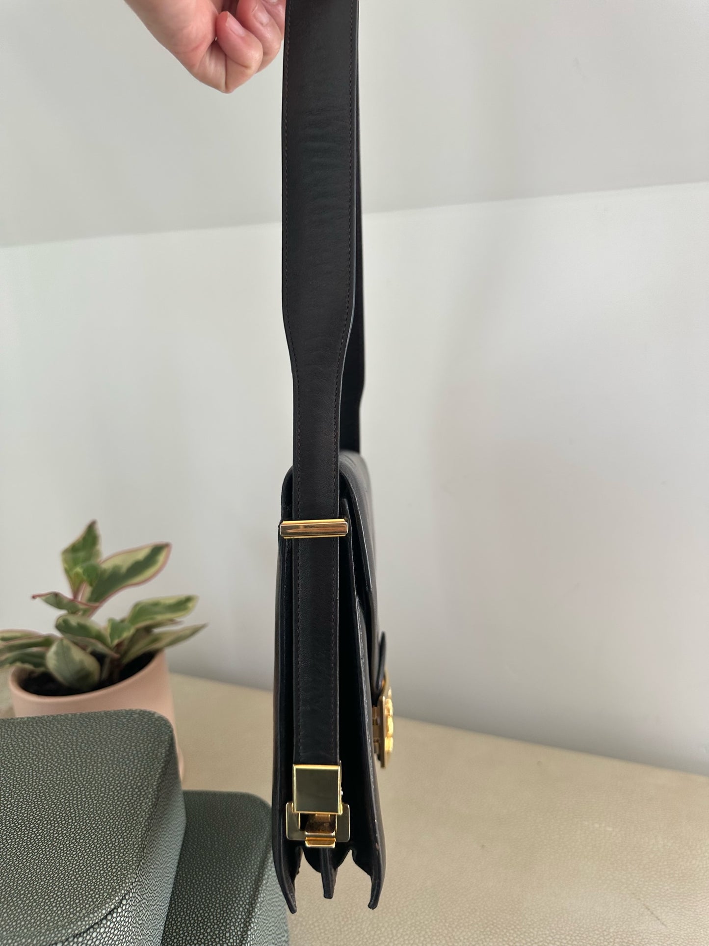 Celine vintage horse carriage bag