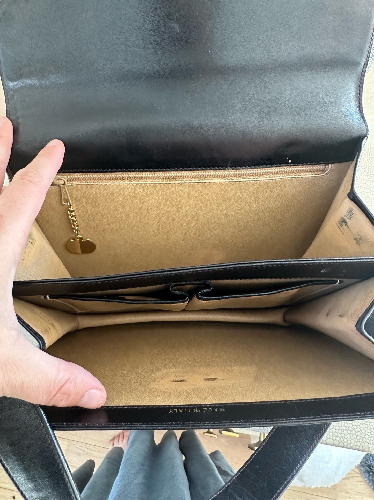 Celine vintage horse carriage bag