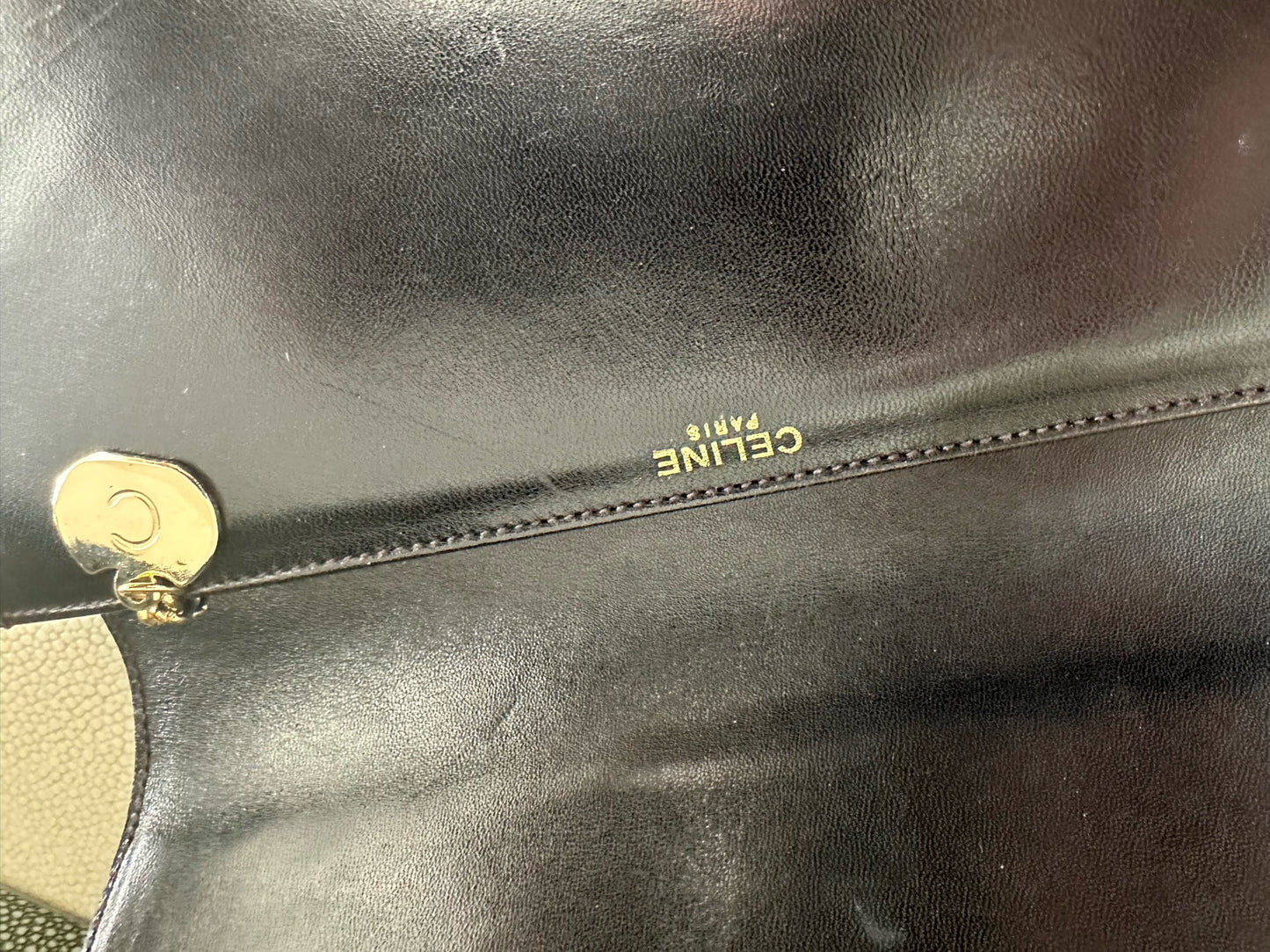 Celine vintage horse carriage bag