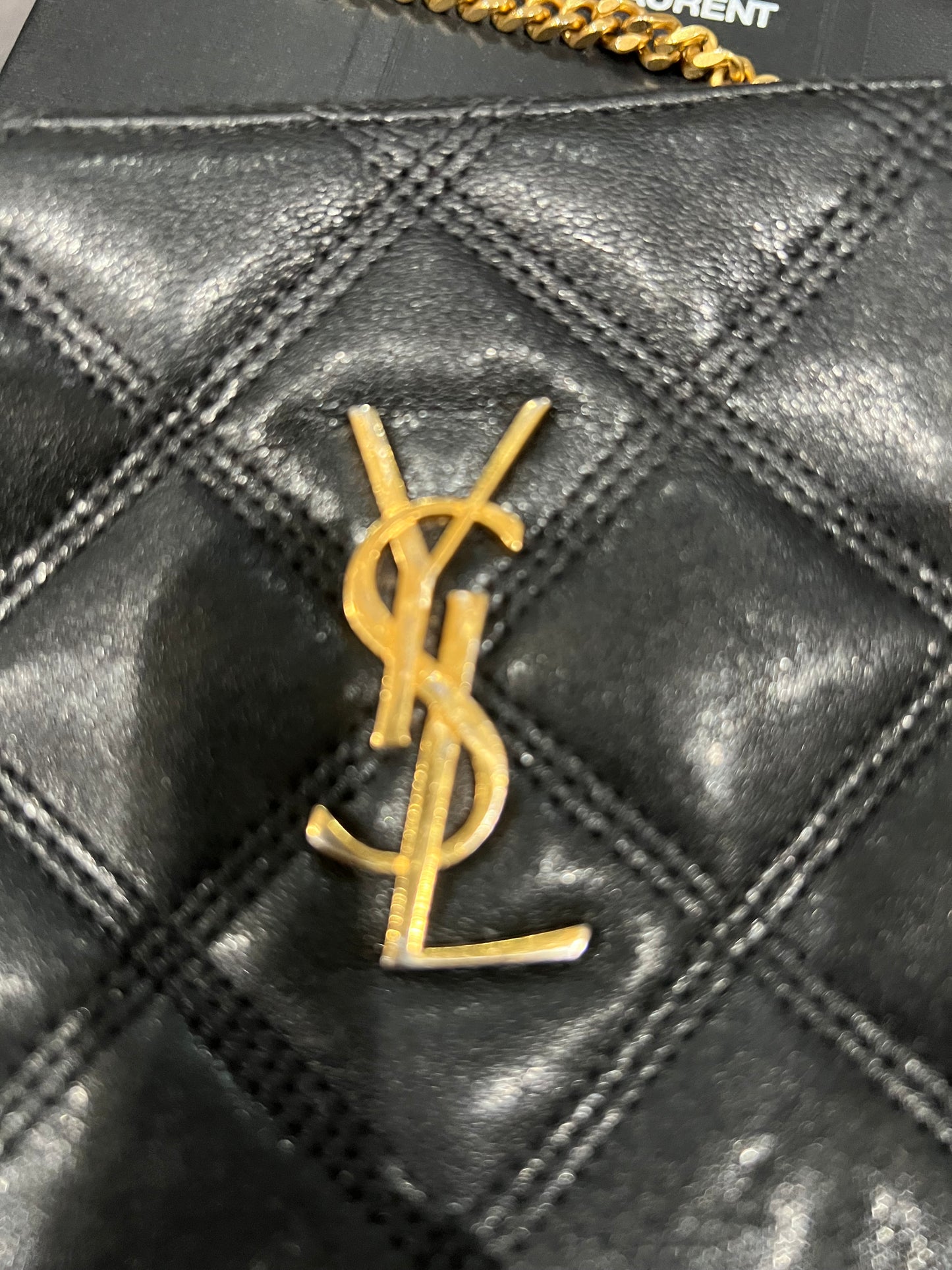 Yves Saint Laurent Becky double zip crossbody bag