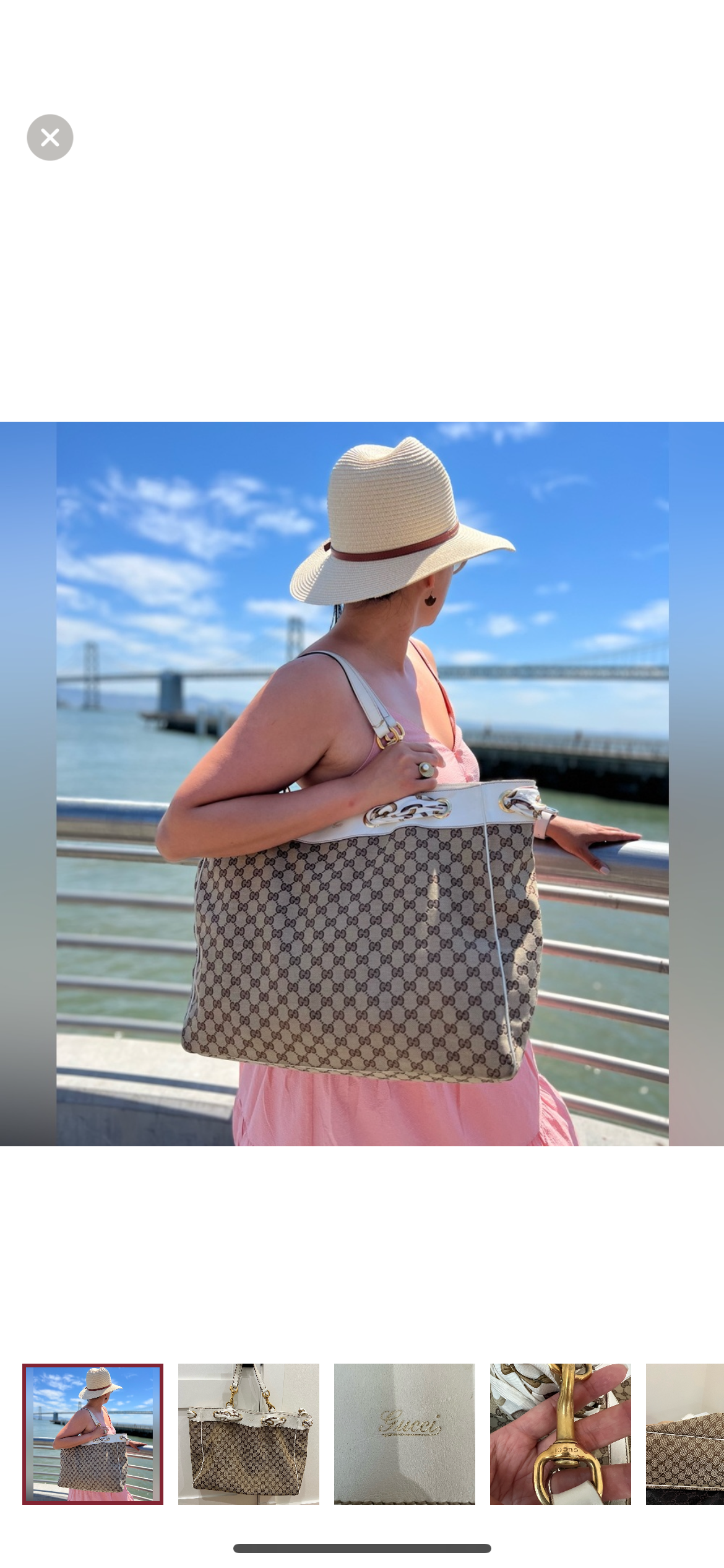Gucci Positano tote