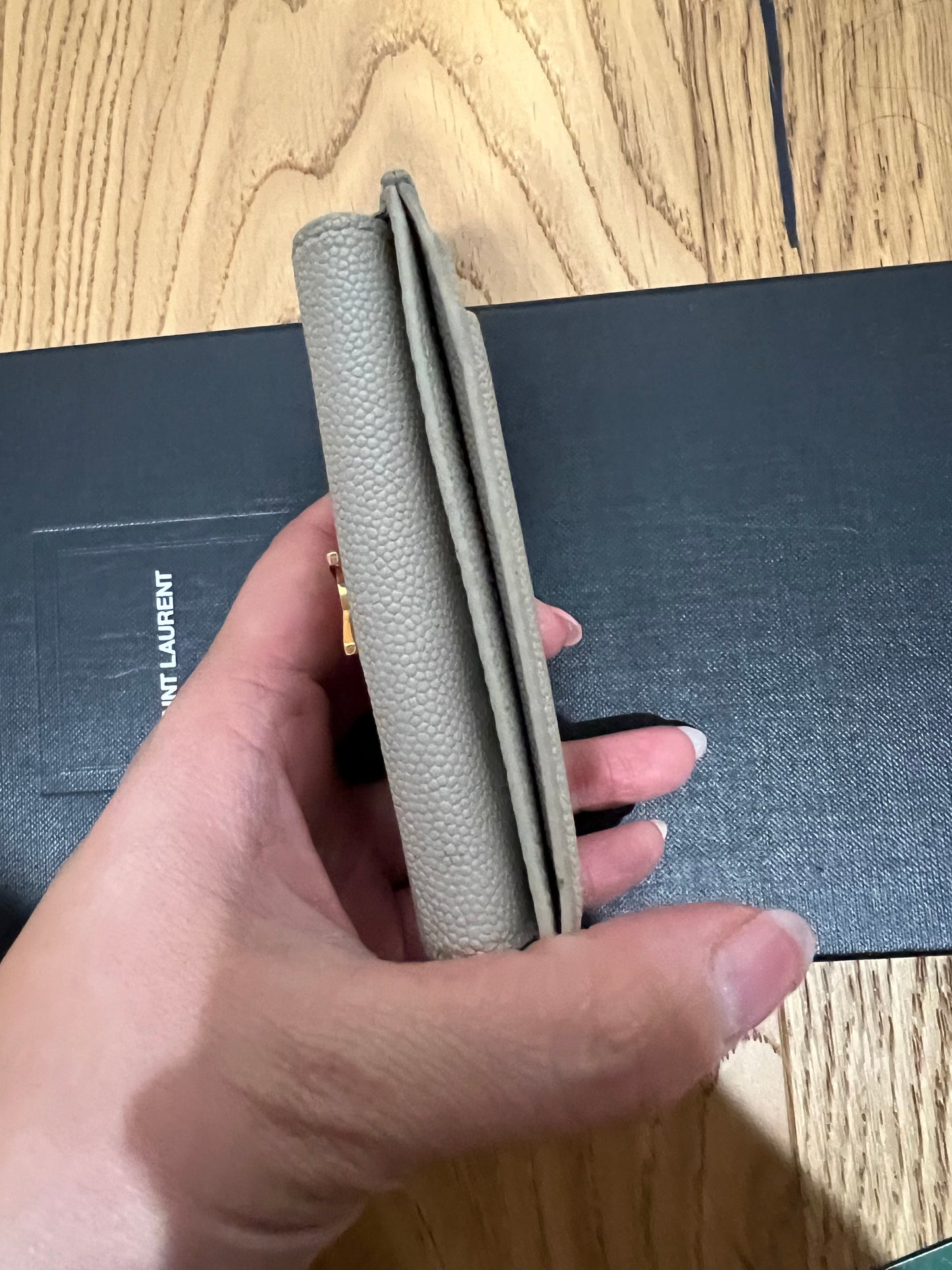 Yves Saint Laurent Uptown Card Case Wallet