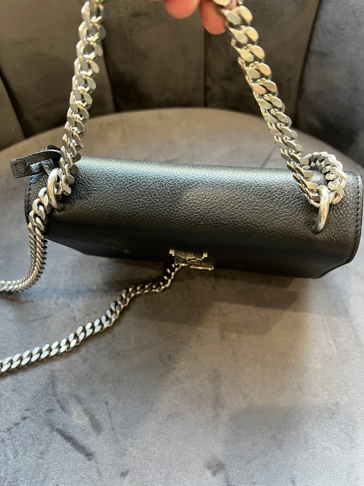 Yves Saint Laurent Sunset grained bag