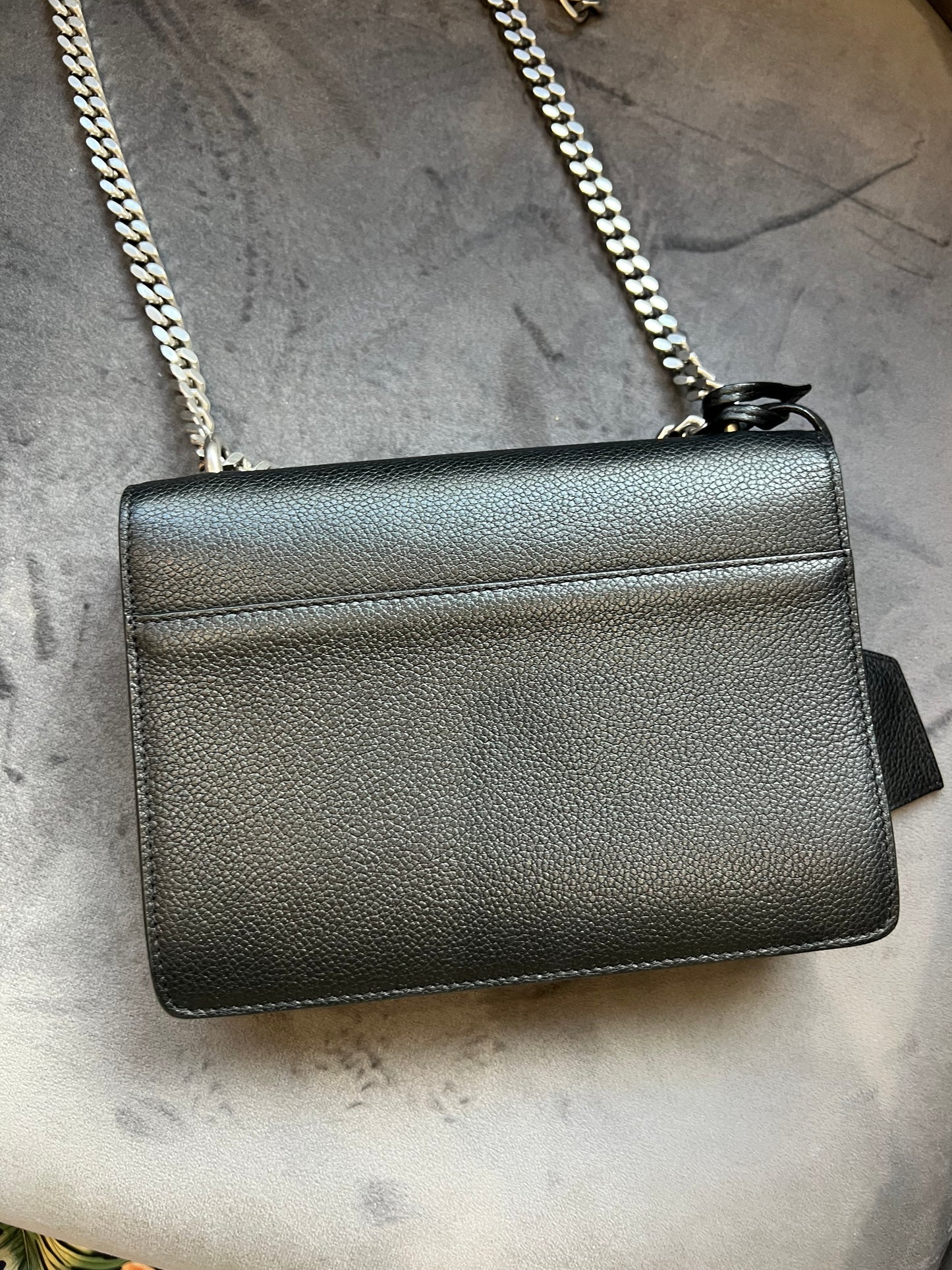 Yves Saint Laurent Sunset grained bag