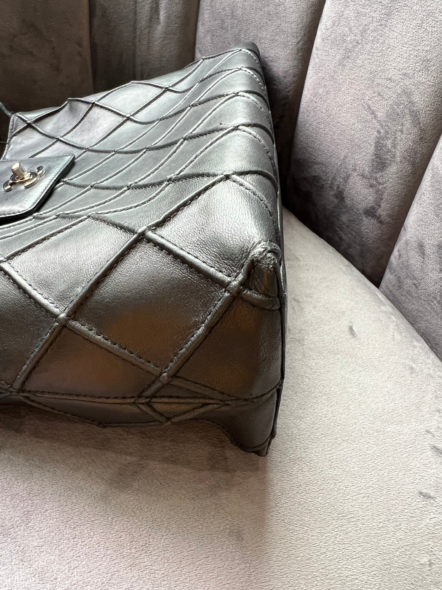Chanel Vintage Kelly Shoulder Bag
