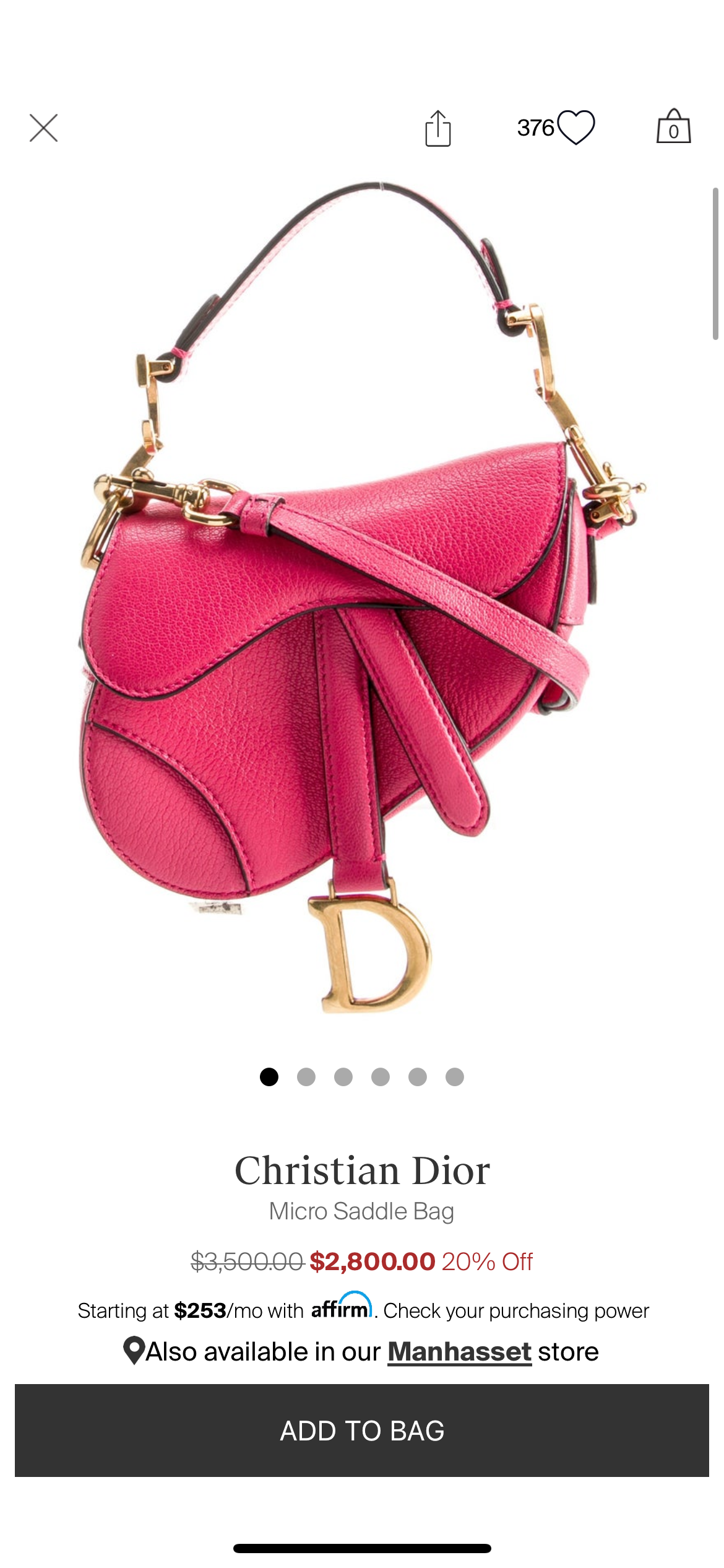 Dior saddle belt & shoulder bag
