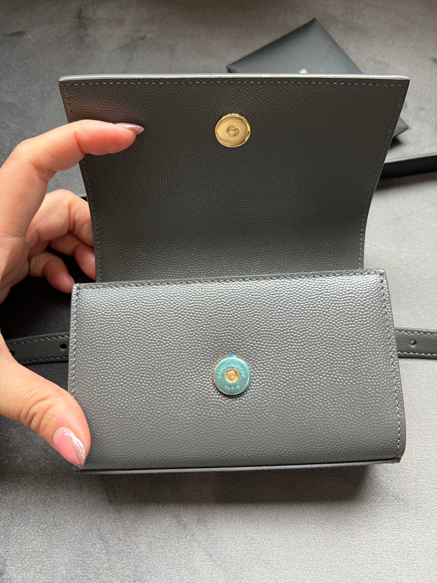 Saint Laurent Kate mini belt bag