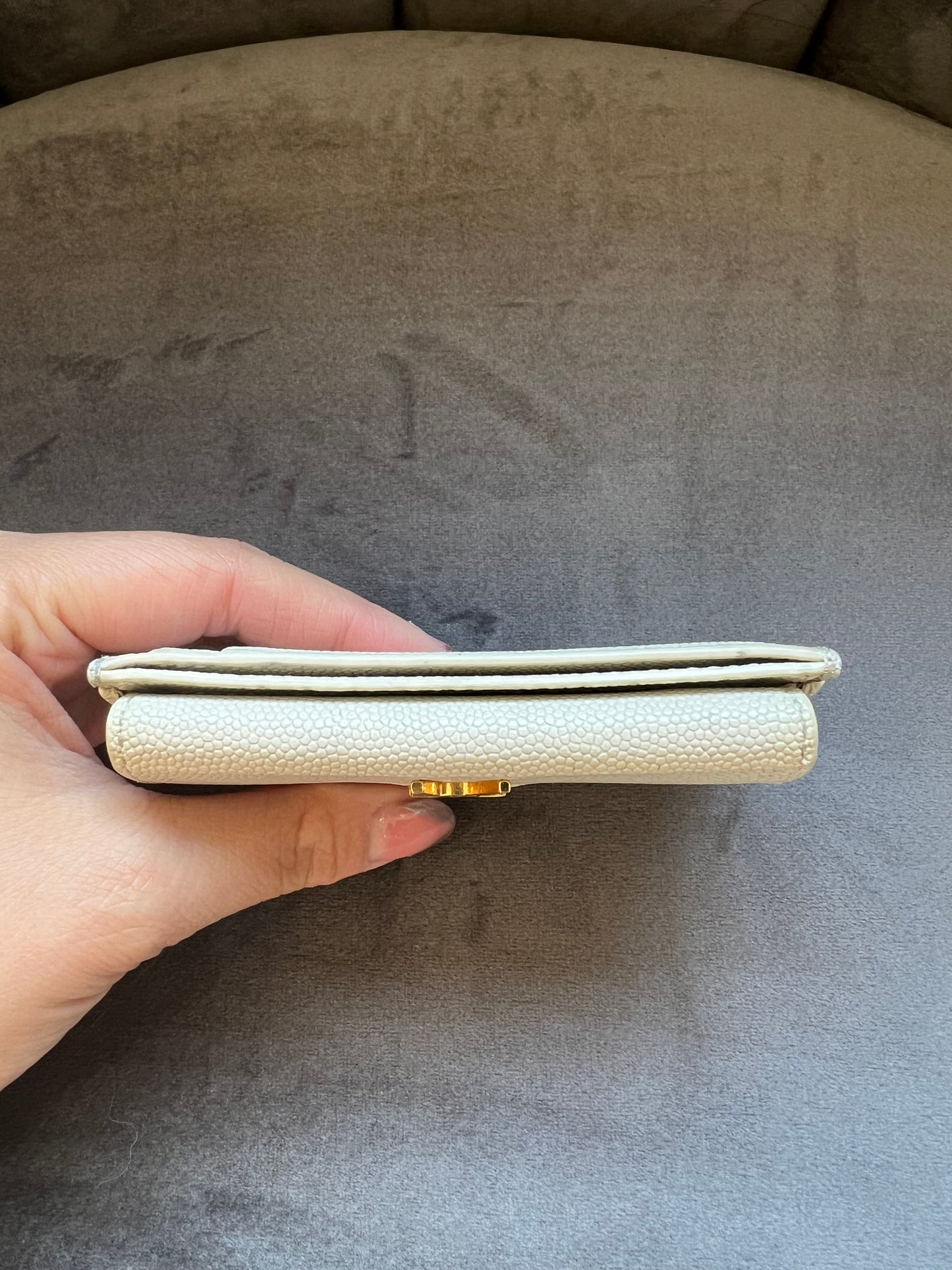 Yves Saint Laurent Uptown Card Case Wallet