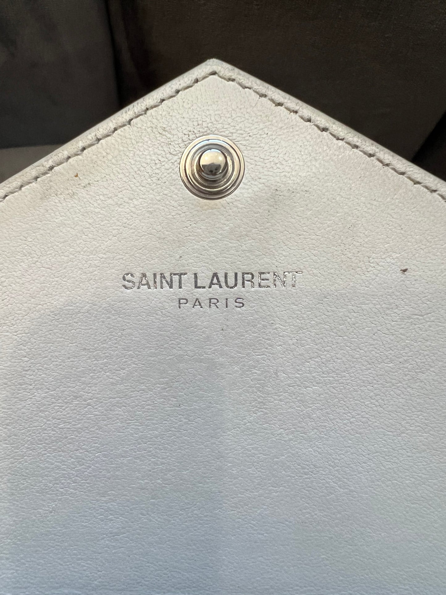 YSL Uptown Crocodile Crossboy Bag