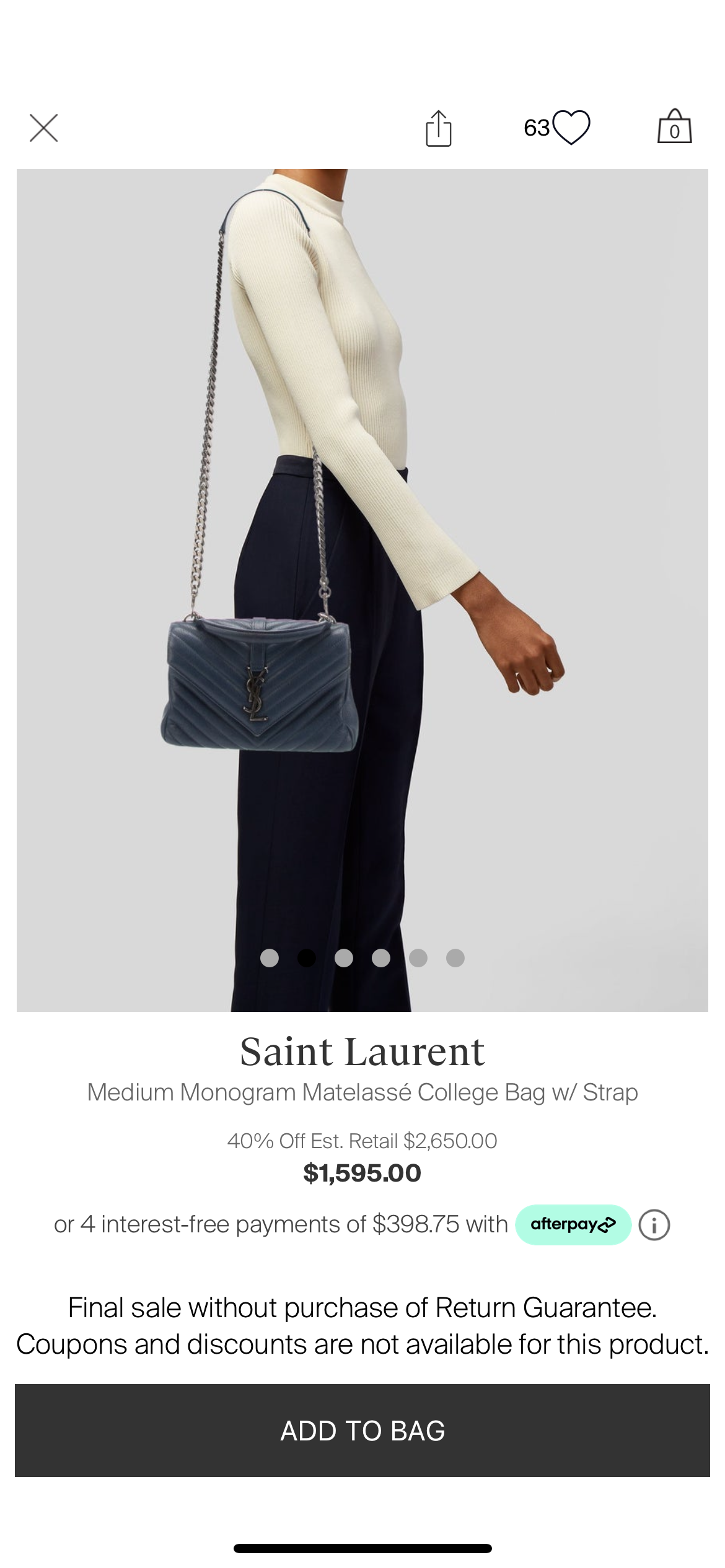 YSL College Bag Medium