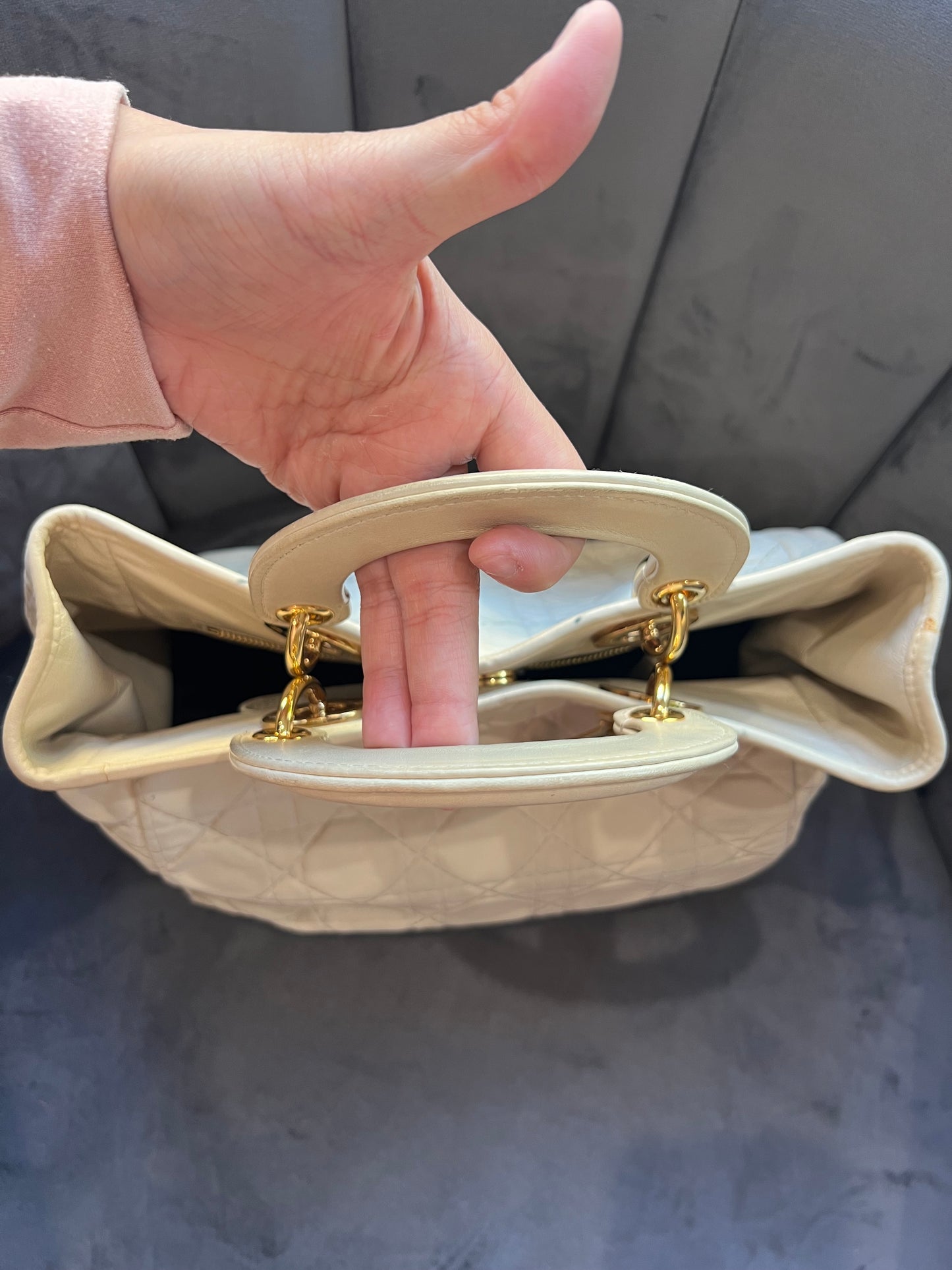 Lady Dior tote bag