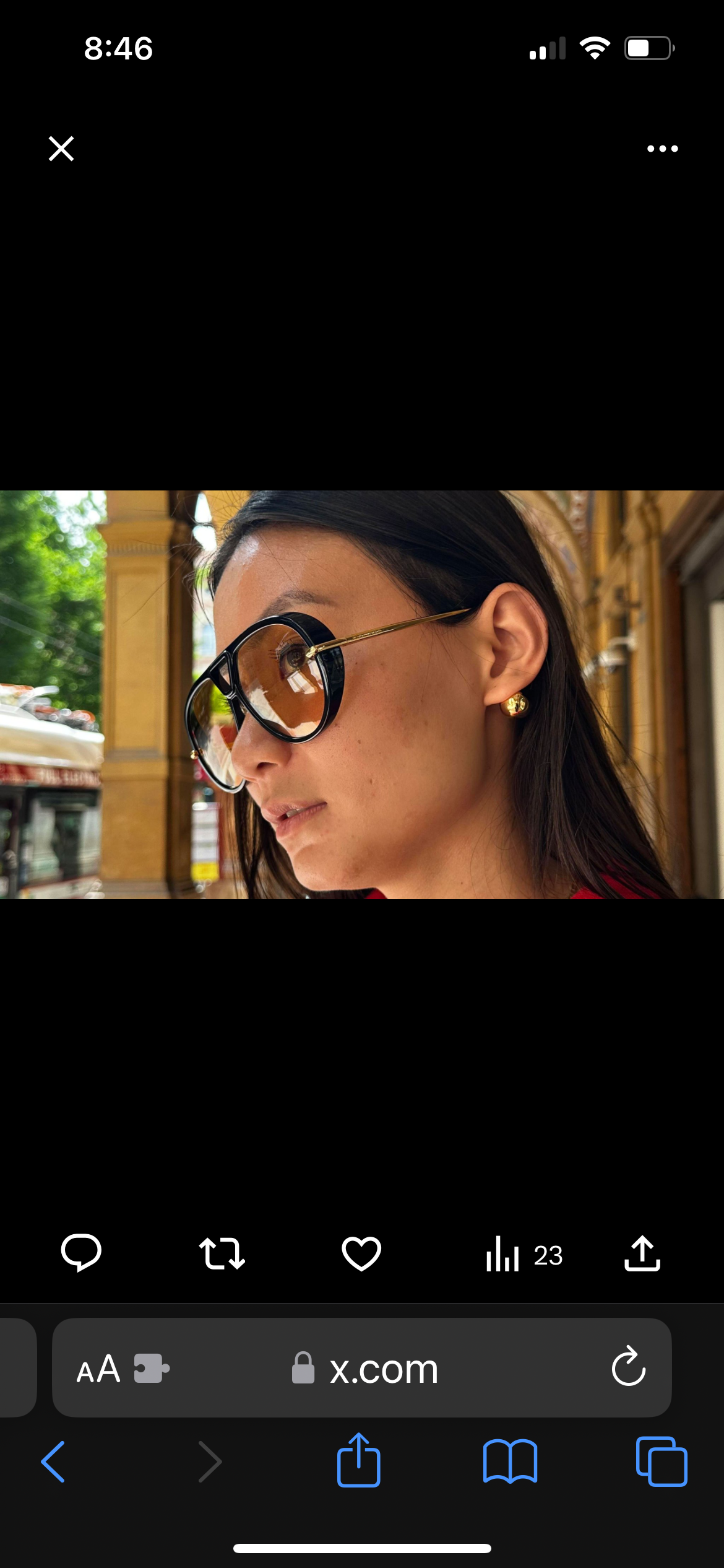 Bottega Drop Sunglasses
