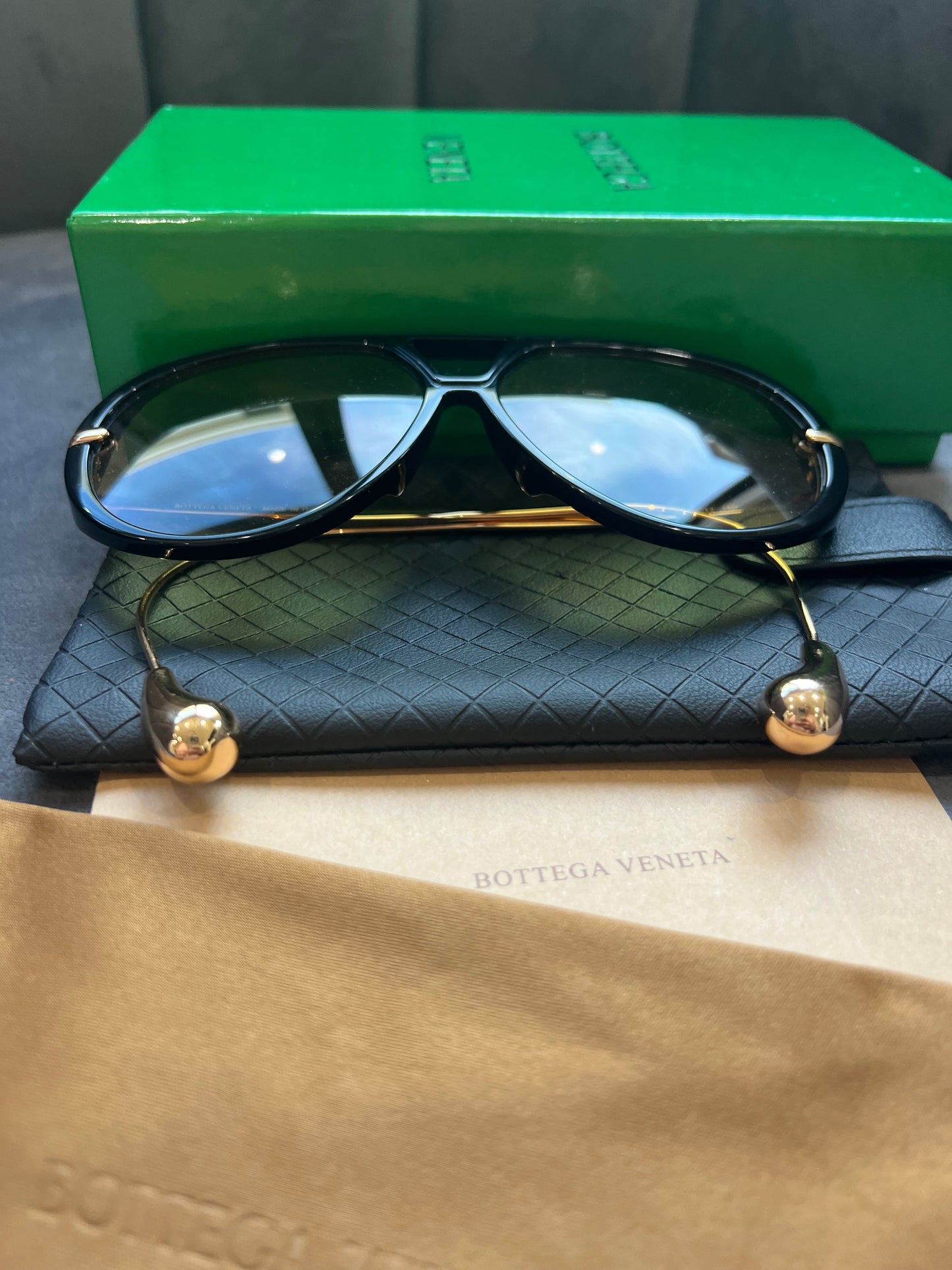 Bottega Veneta Drop Sunglasses