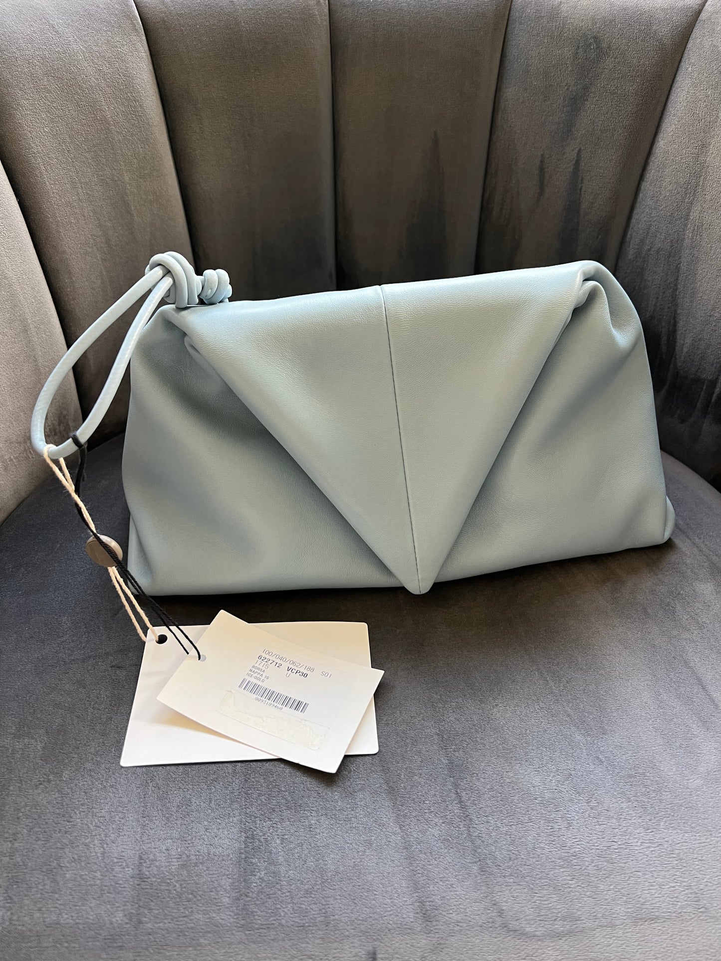 Bottega Veneta trine clutch wristlet