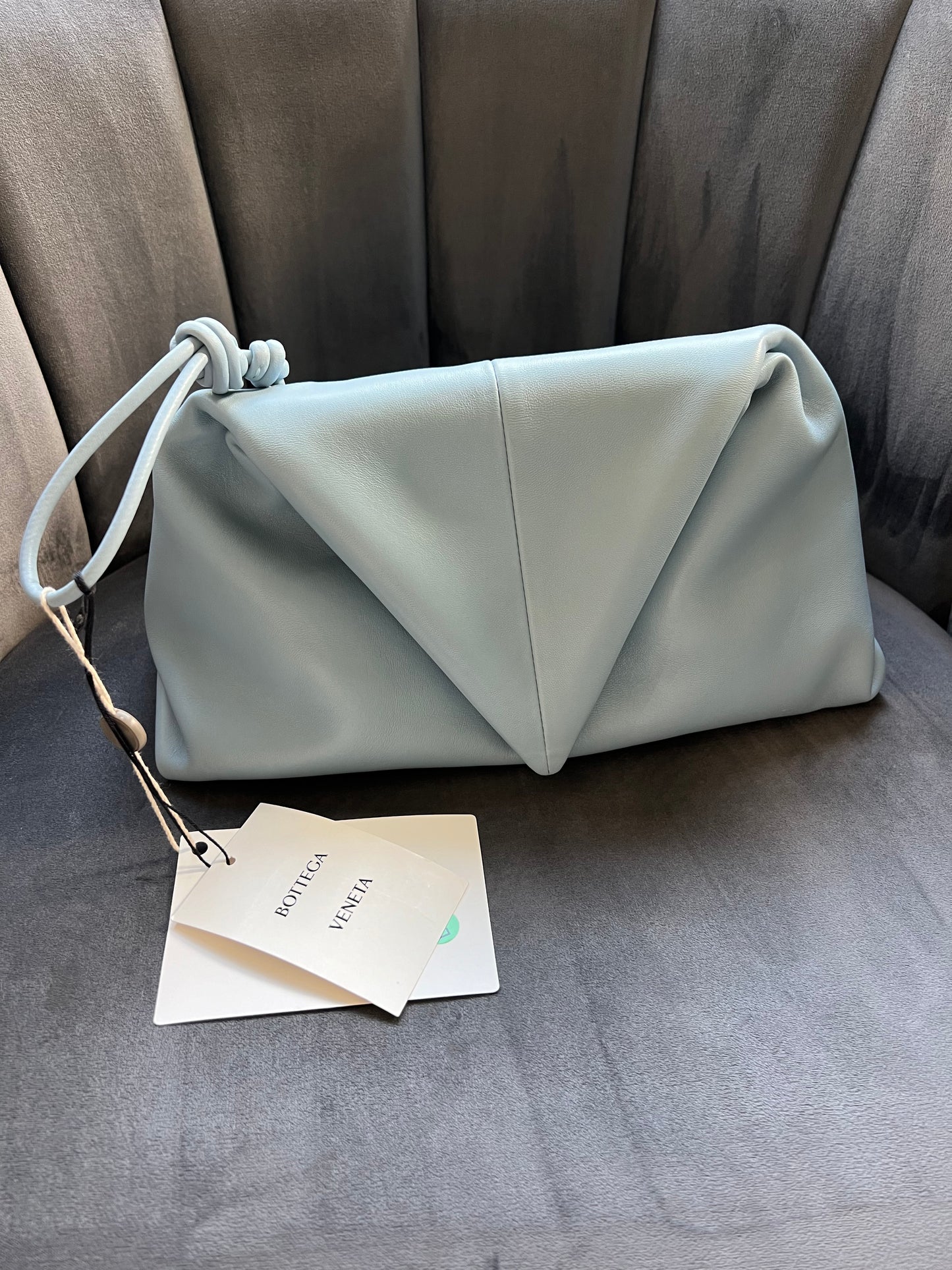 Bottega Veneta trine clutch wristlet