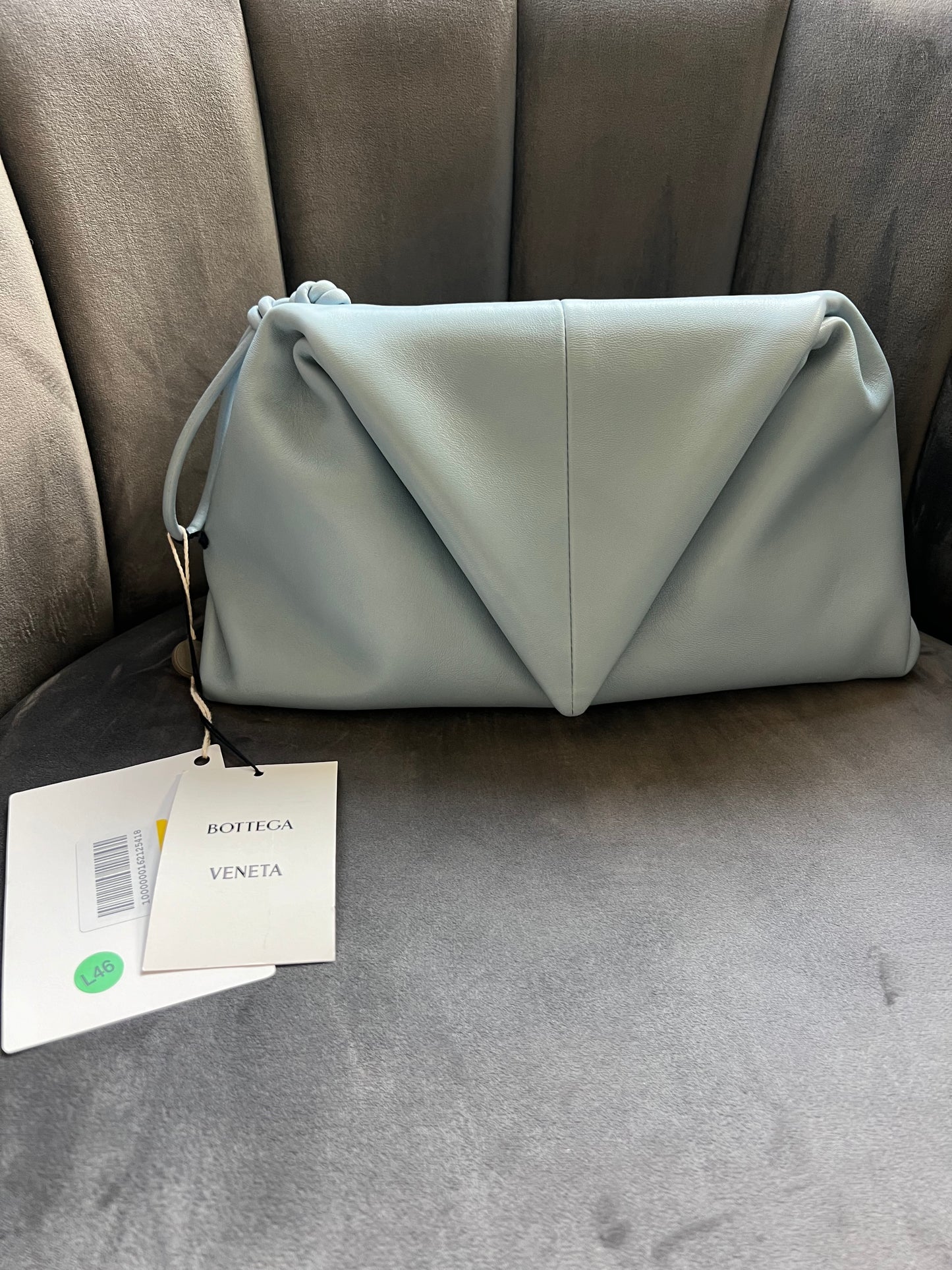 Bottega Veneta trine clutch wristlet