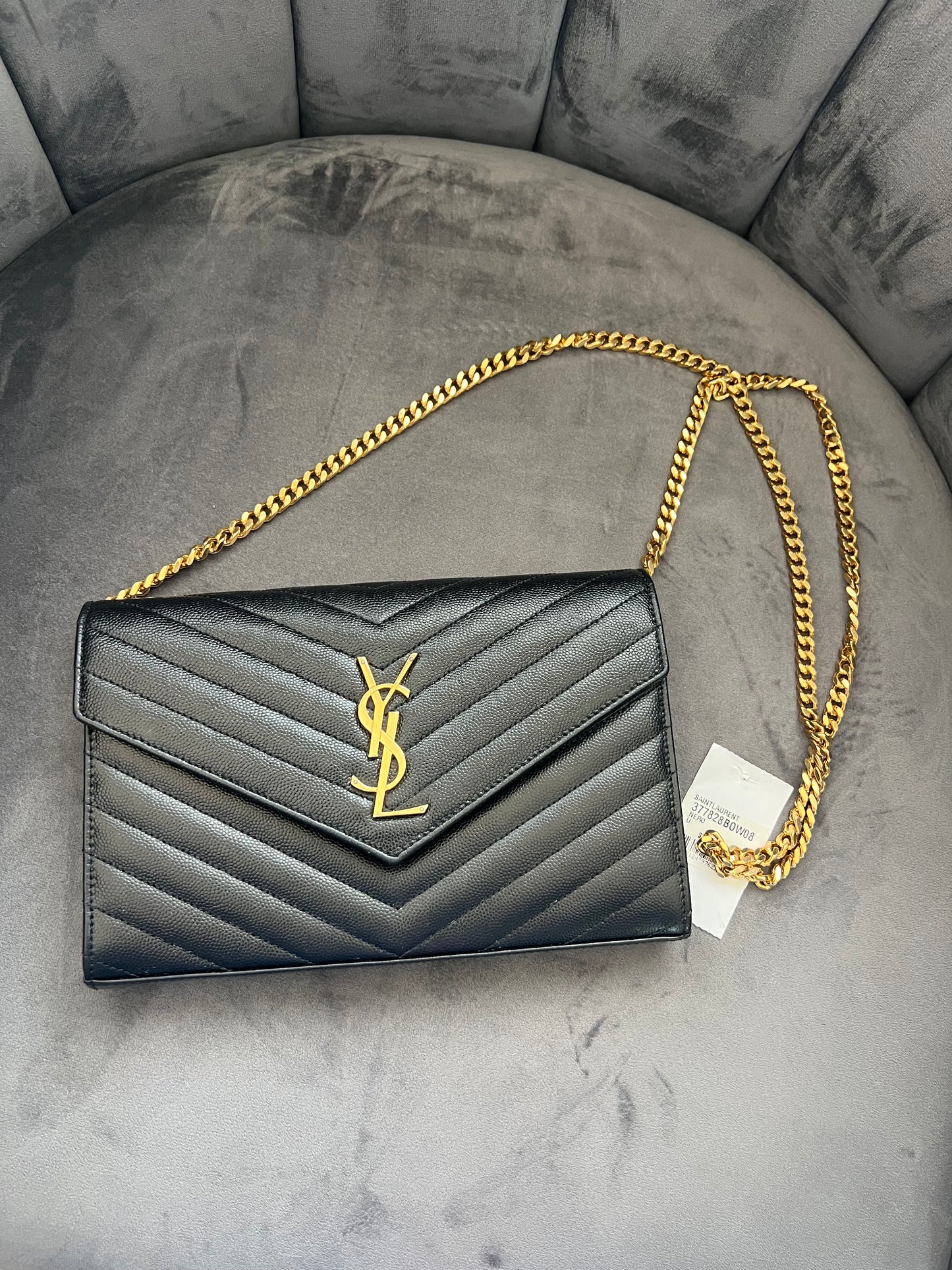 Yves Saint Laurent Cassandre envelope flap crossbody