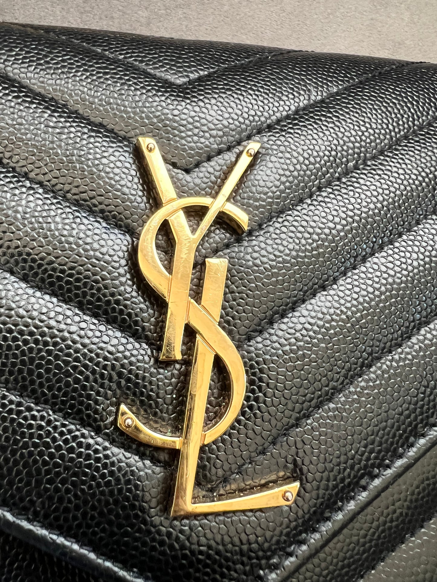 Yves Saint Laurent Cassandre envelope flap crossbody