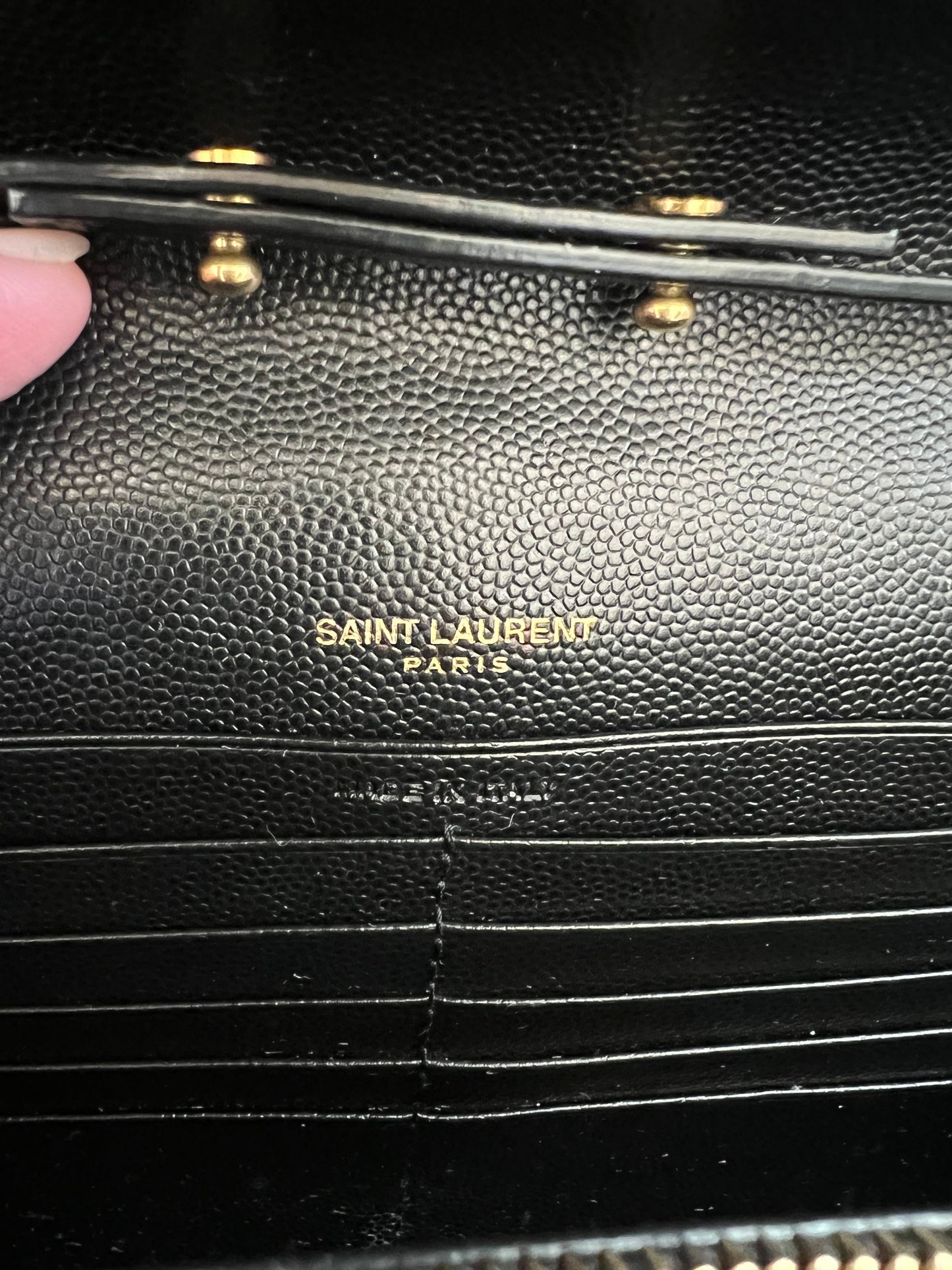 Yves Saint Laurent Cassandre envelope flap crossbody
